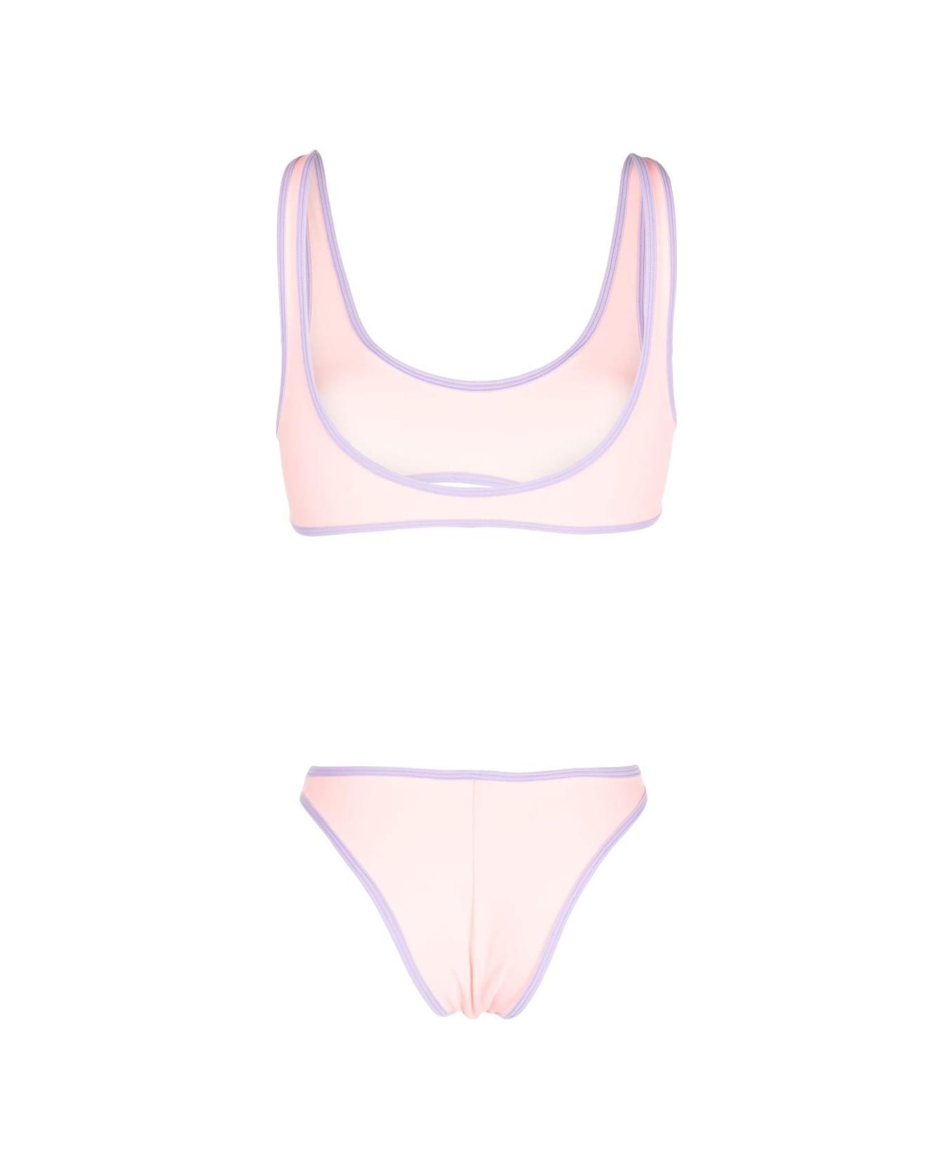 Reina Olga Two-piece Bikini Set - Pink