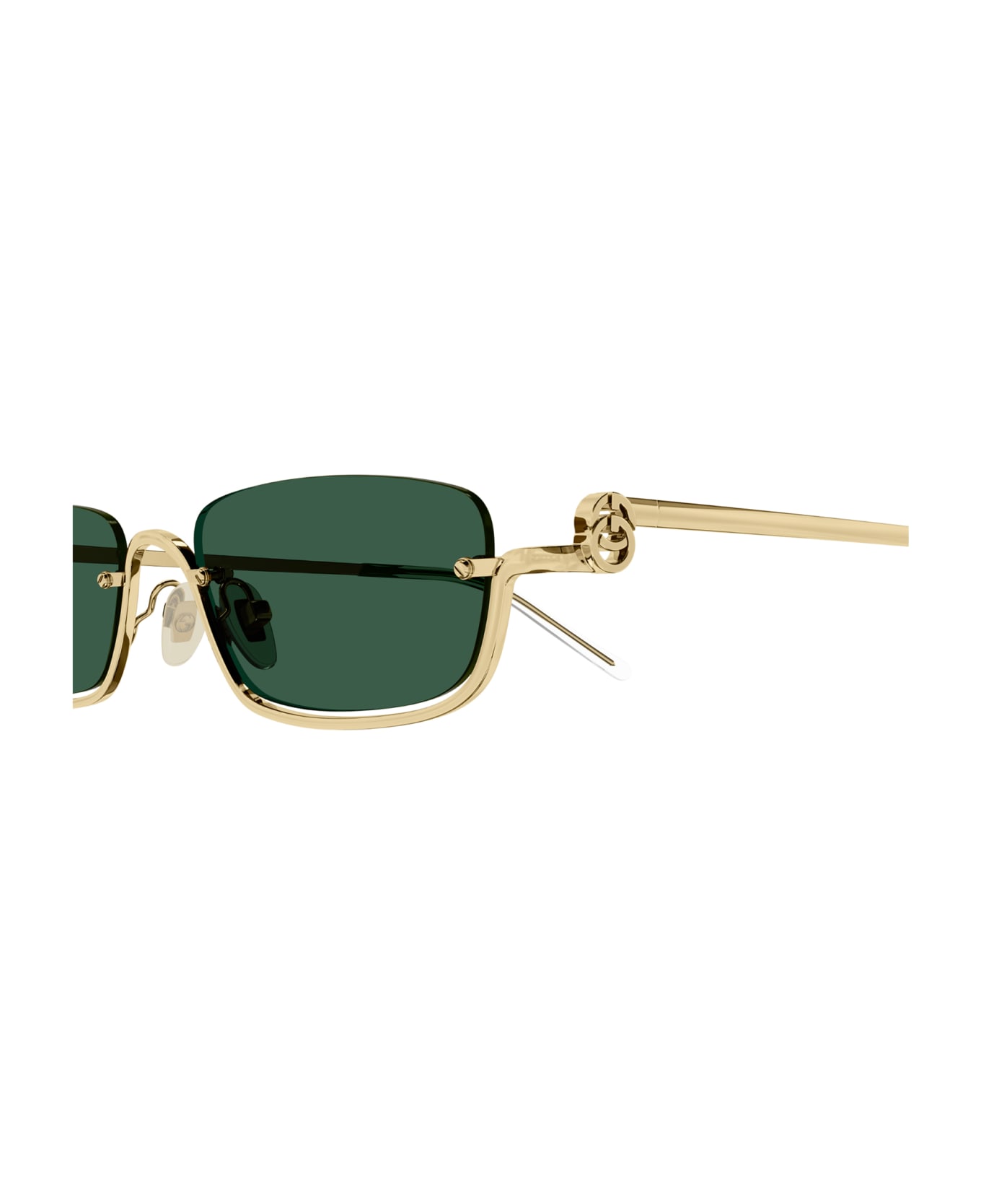 Gucci Eyewear 1fa64li0a - 002 gold gold green