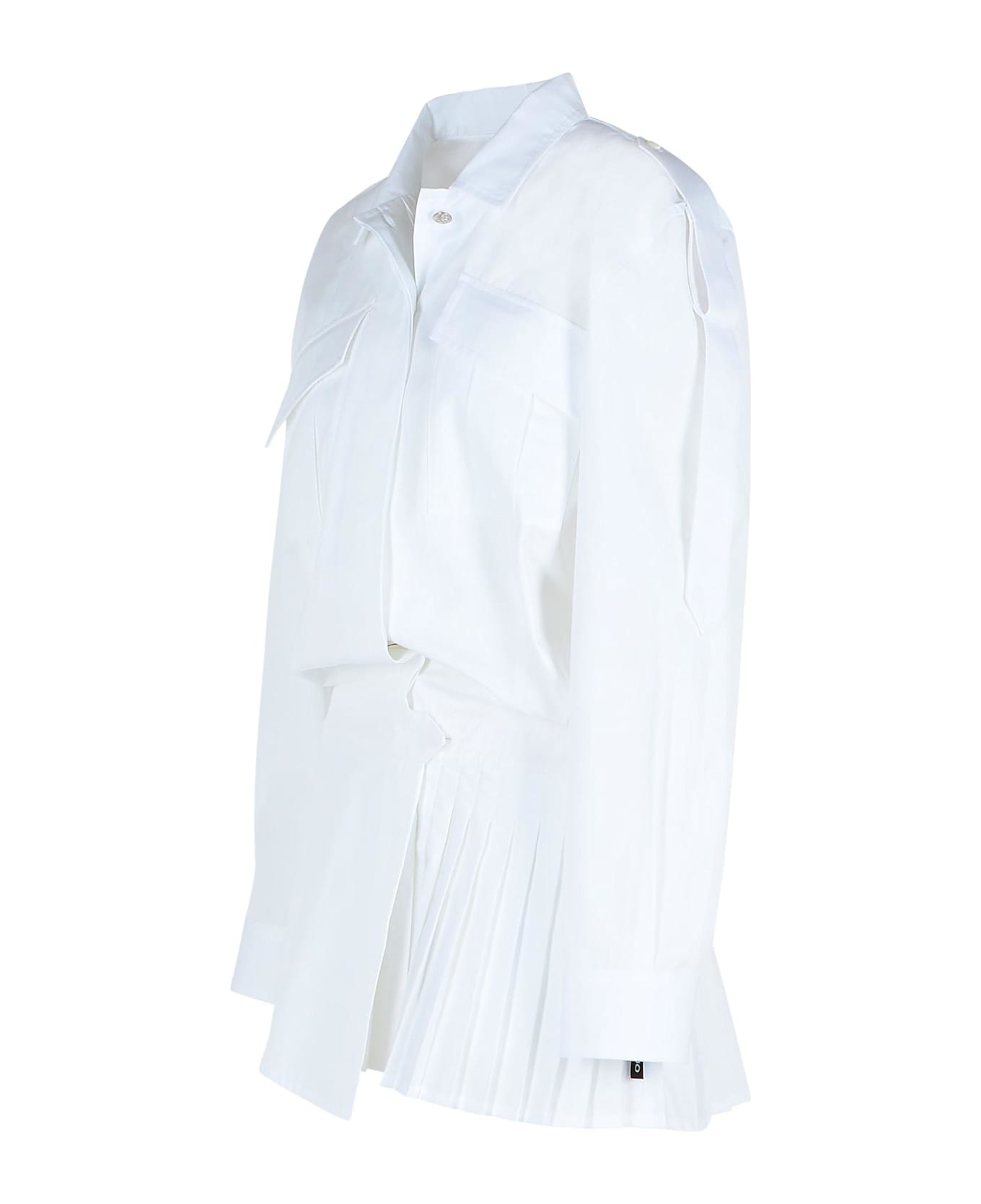 Off-White 
savana
 White Cotton Dress - White