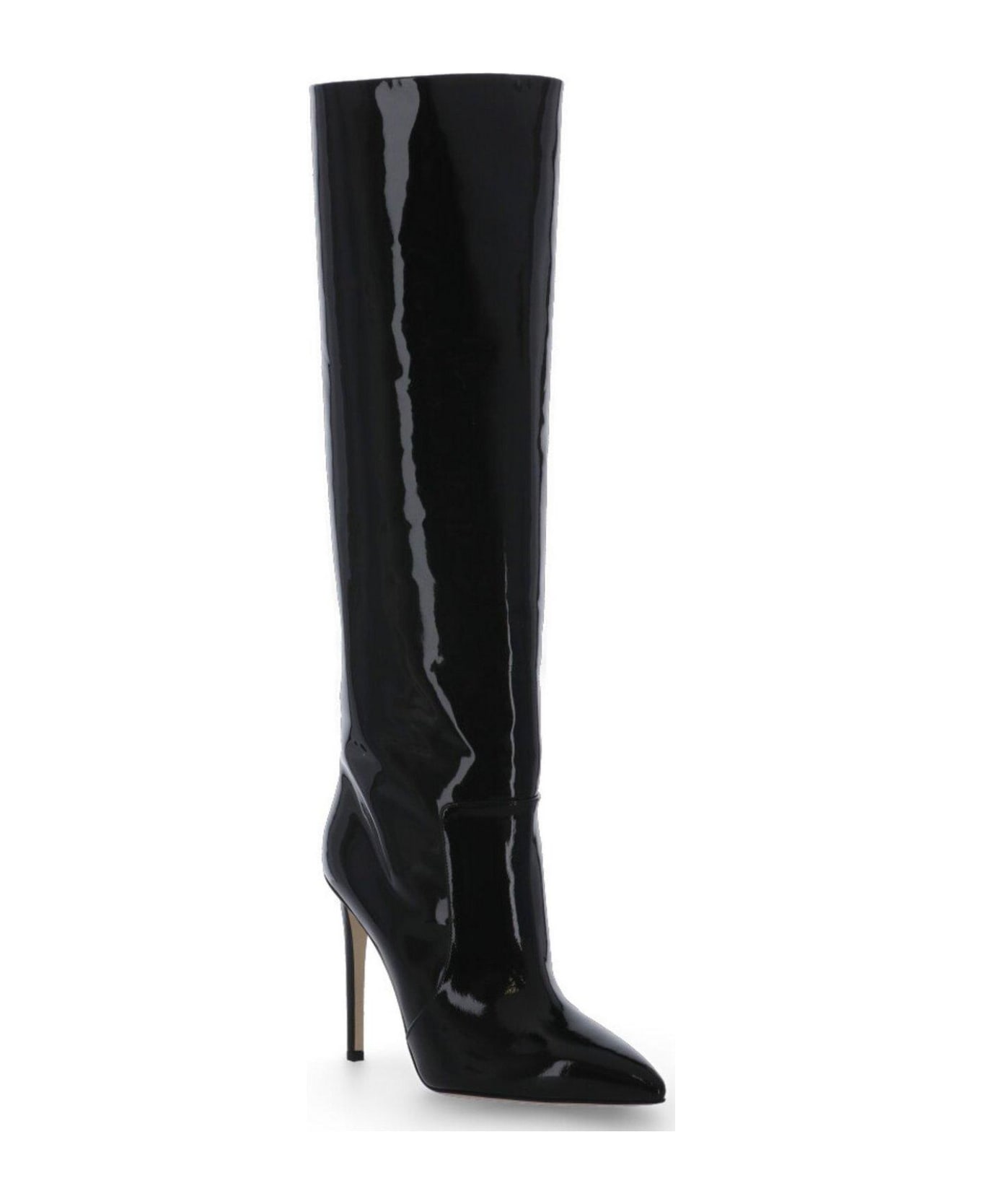 Paris Texas Stiletto Pointed Toe Boots - Nero