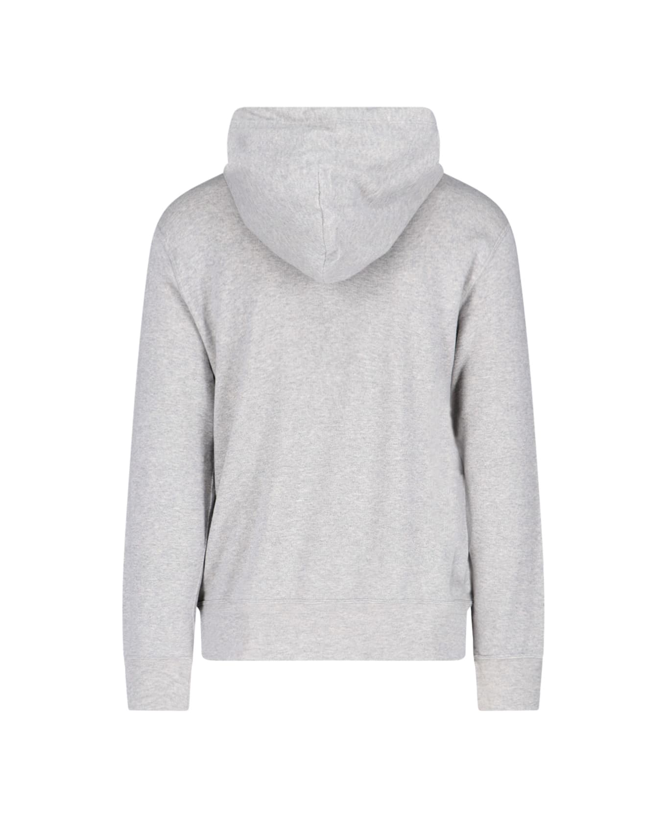 Comme des Garçons Play Logo Hoodie - Gray
