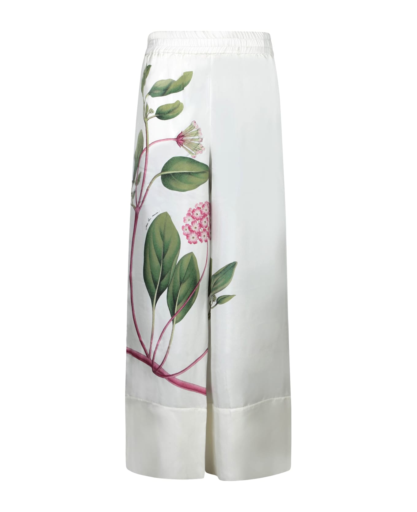 Pierre-Louis Mascia Floral White Trousers - White