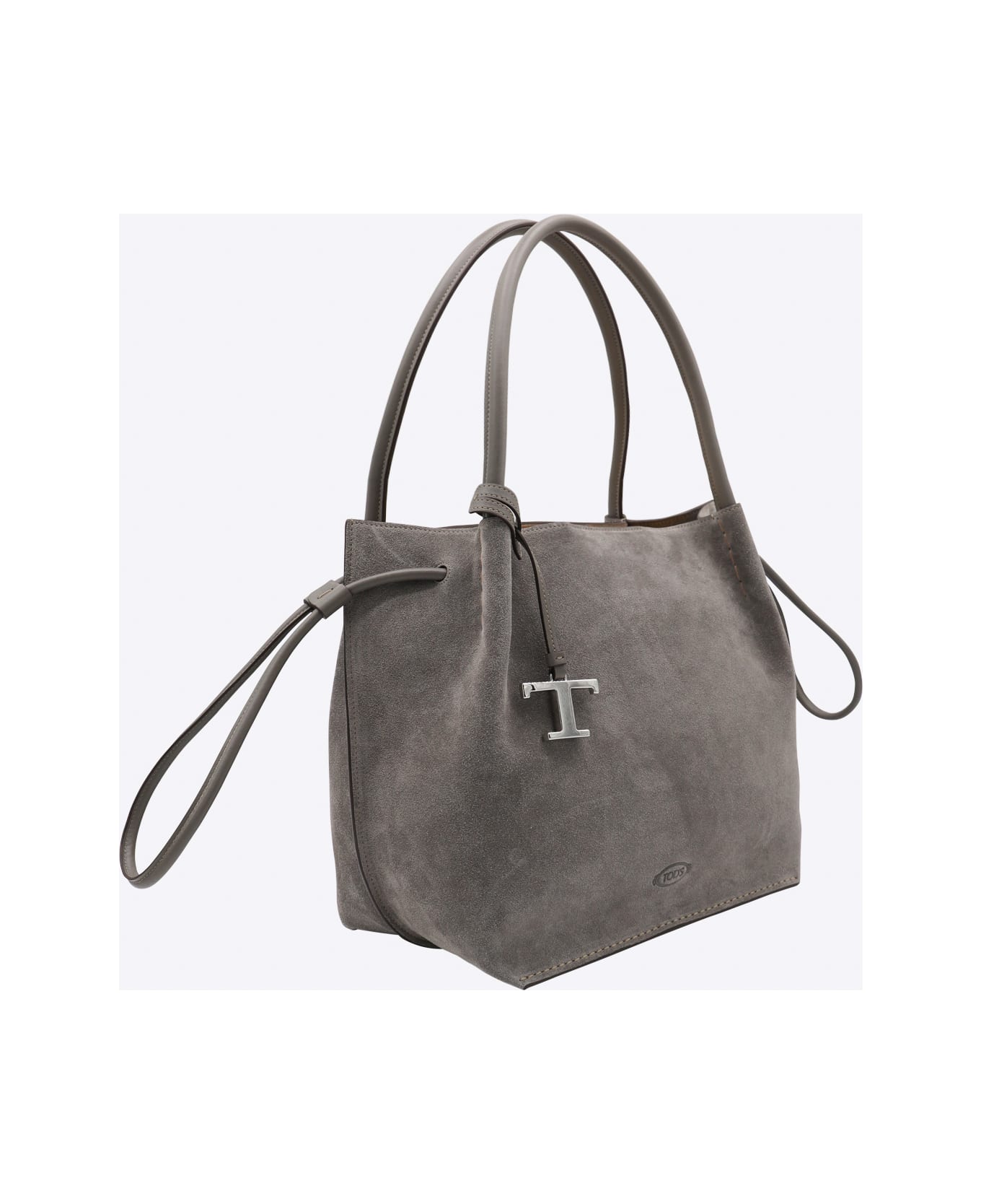 Tod
s Grey Leather Totes - Grey