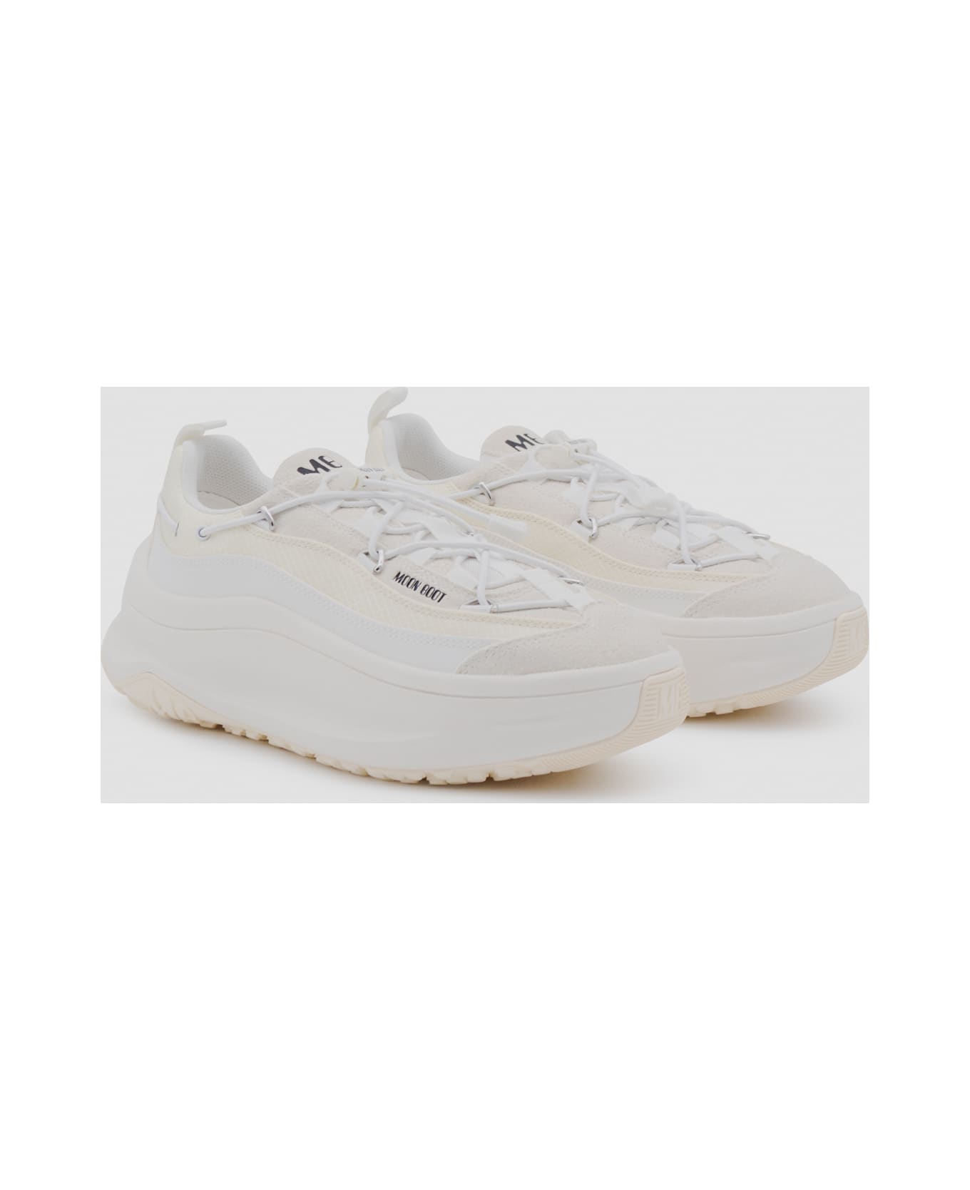 Moon Boot White Moon247 Xlace Sneakers - White