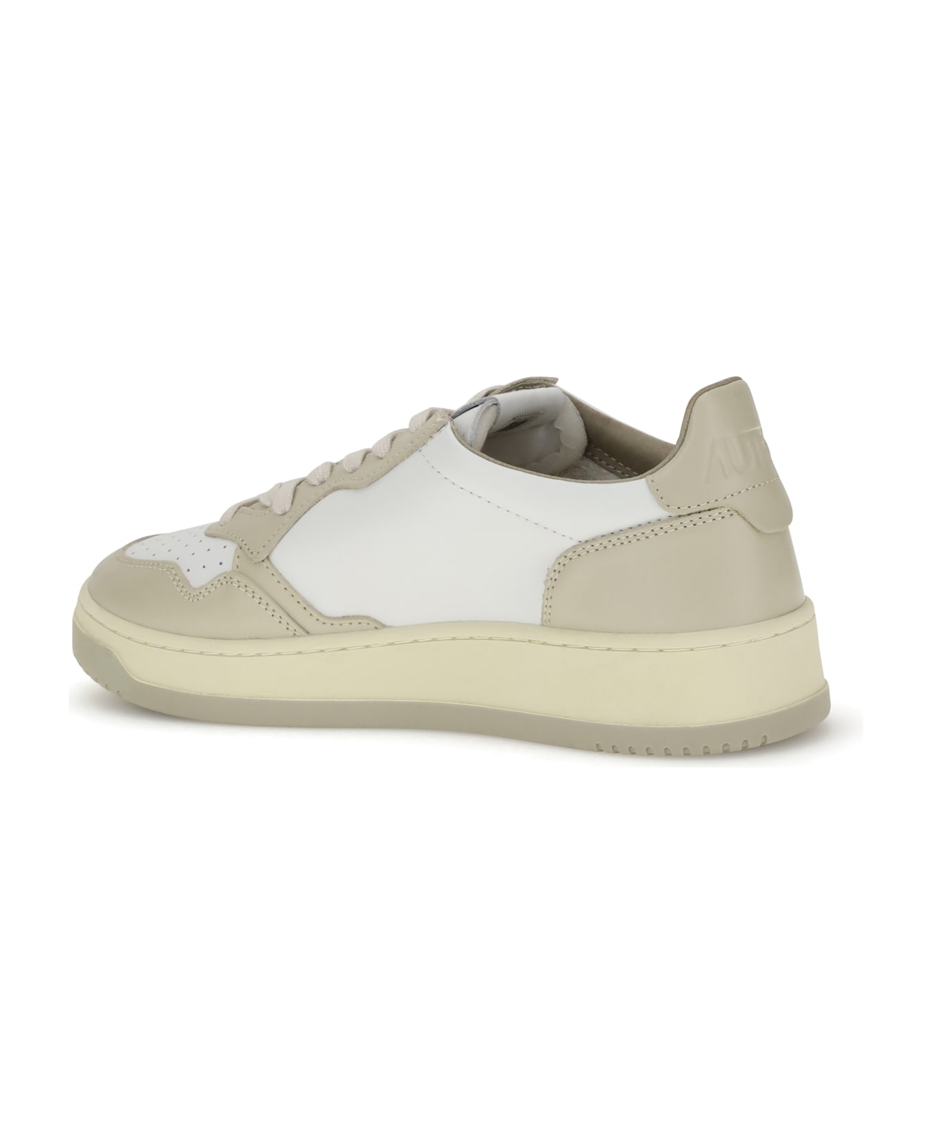 Autry Medalist Low Sneakers - WHITE/NEUTRALS
