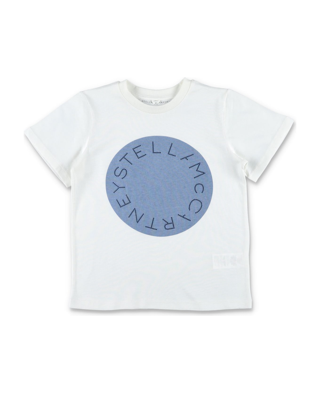 Stella McCartney Kids Circular Logo T-shirt - IVORY