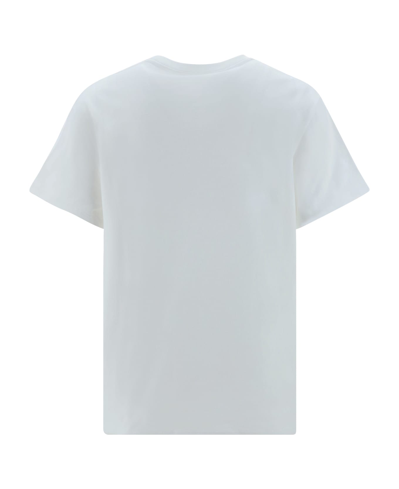 Alexander McQueen Logo Printed Crewneck T-shirt - White/black
