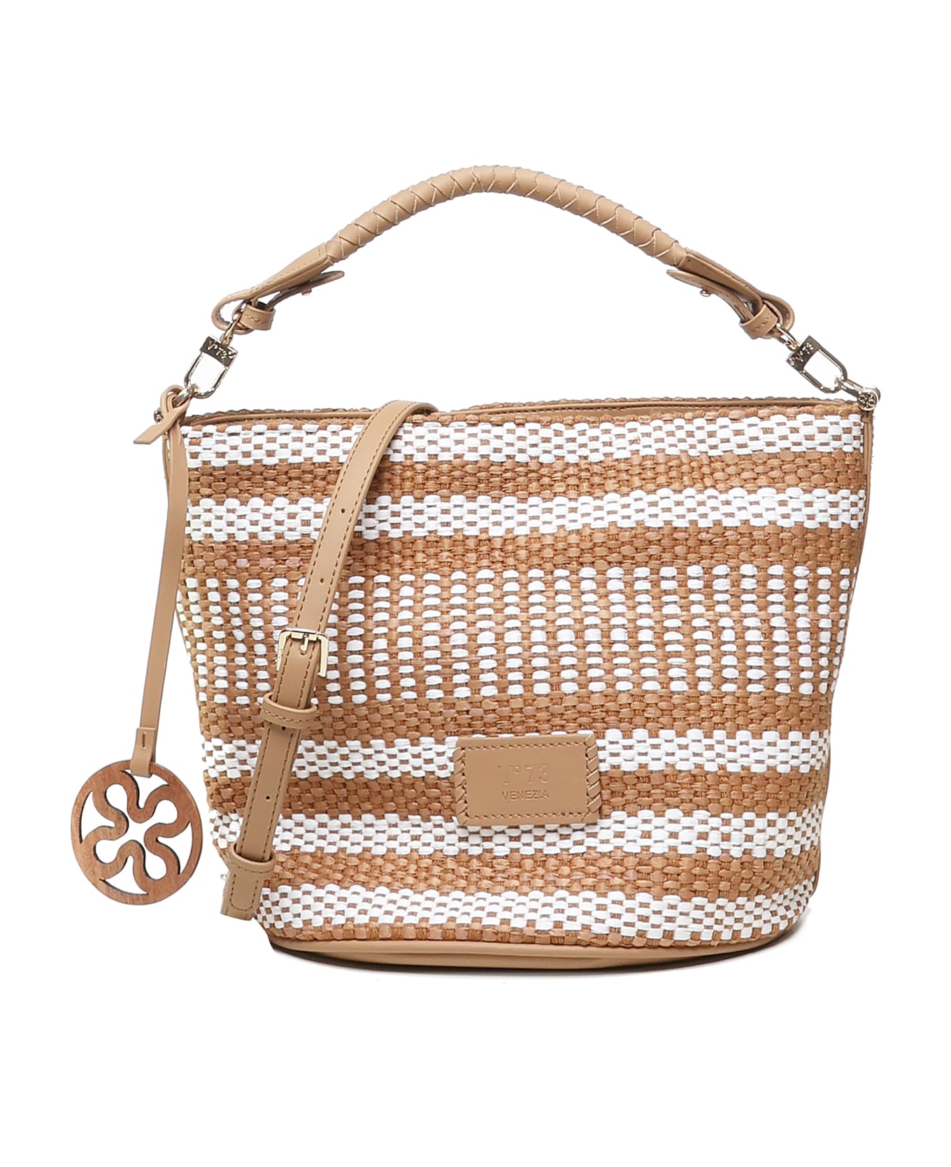 V73 Stefanie Bucket Bag - Beige