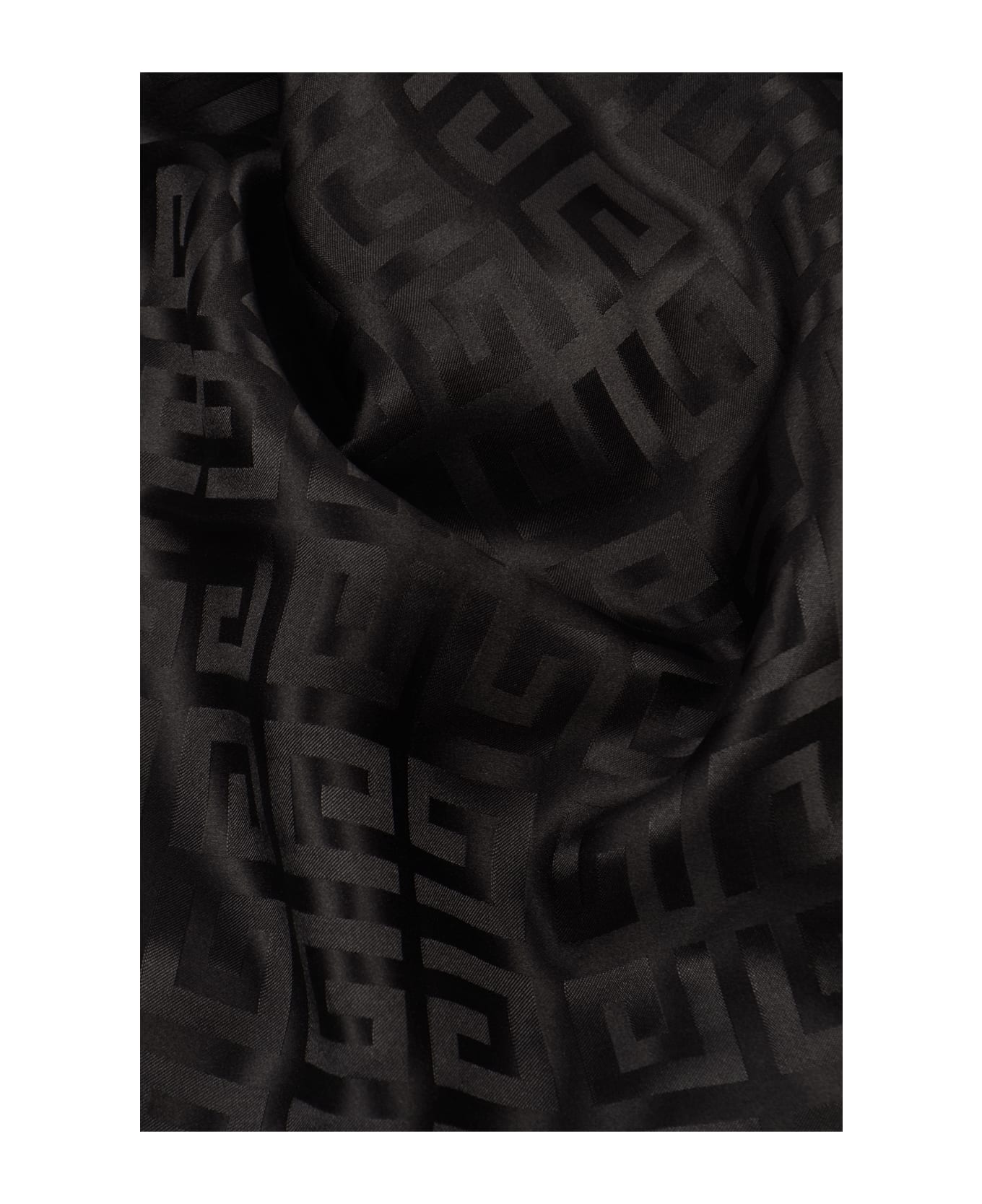 Givenchy Logo Monogram Scarf - Black