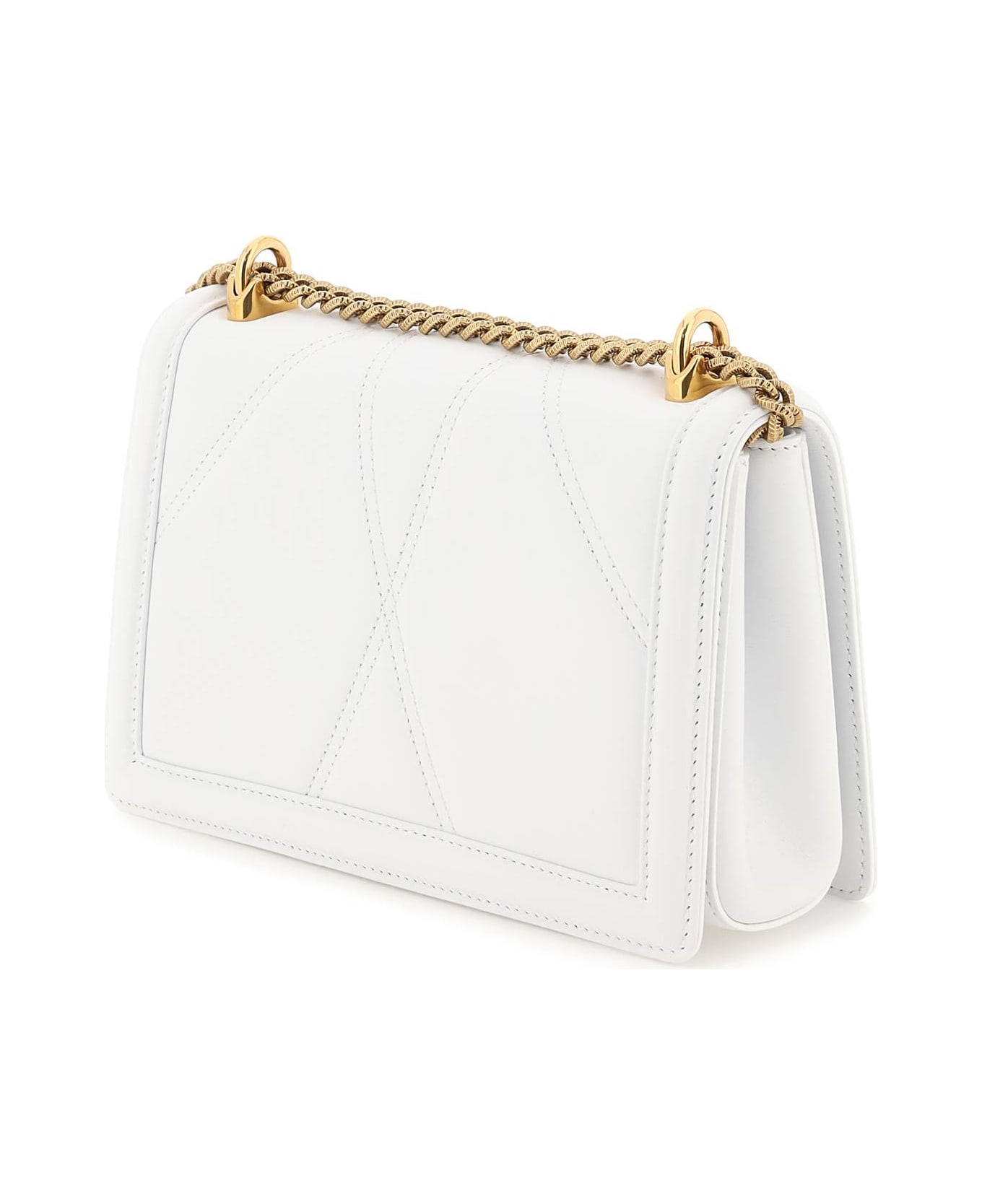 Dolce & Gabbana Devotion Bag - BIANCO OTTICO (White) ショルダーバッグ