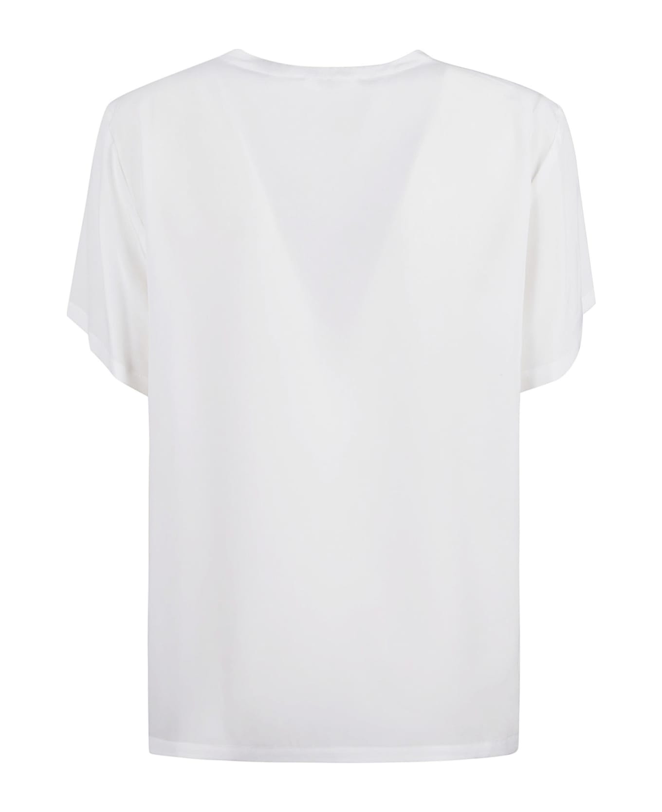 Barba Napoli W/neck Shirt - White