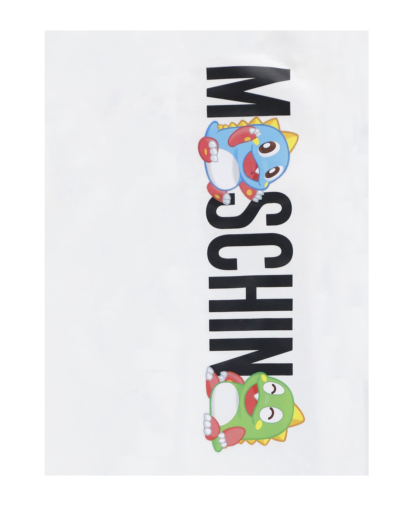 Moschino Onesie With Print - White ボディスーツ＆セットアップ