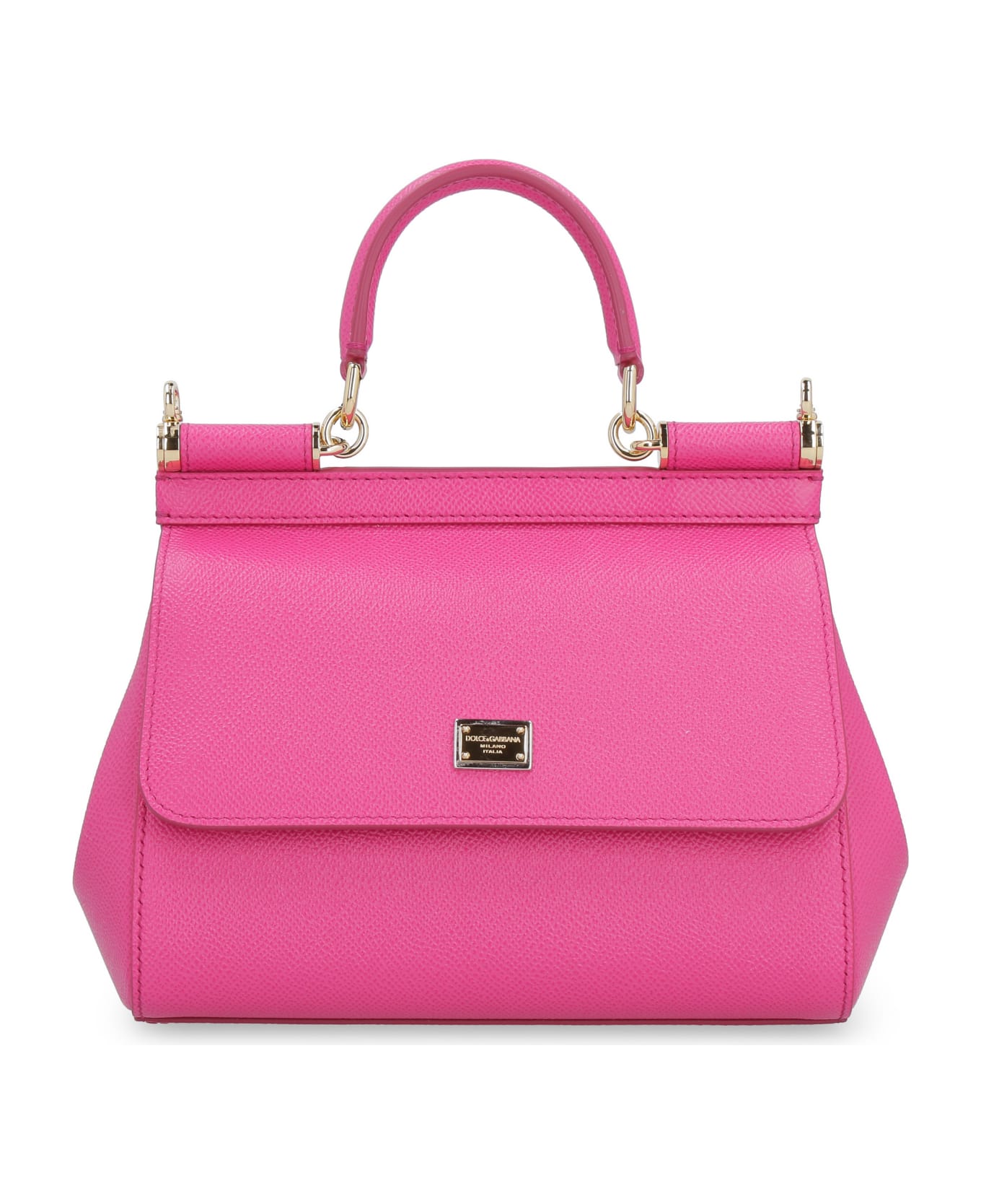 Dolce & Gabbana Sicily Small Leather Handbag | italist, ALWAYS LIKE A SALE