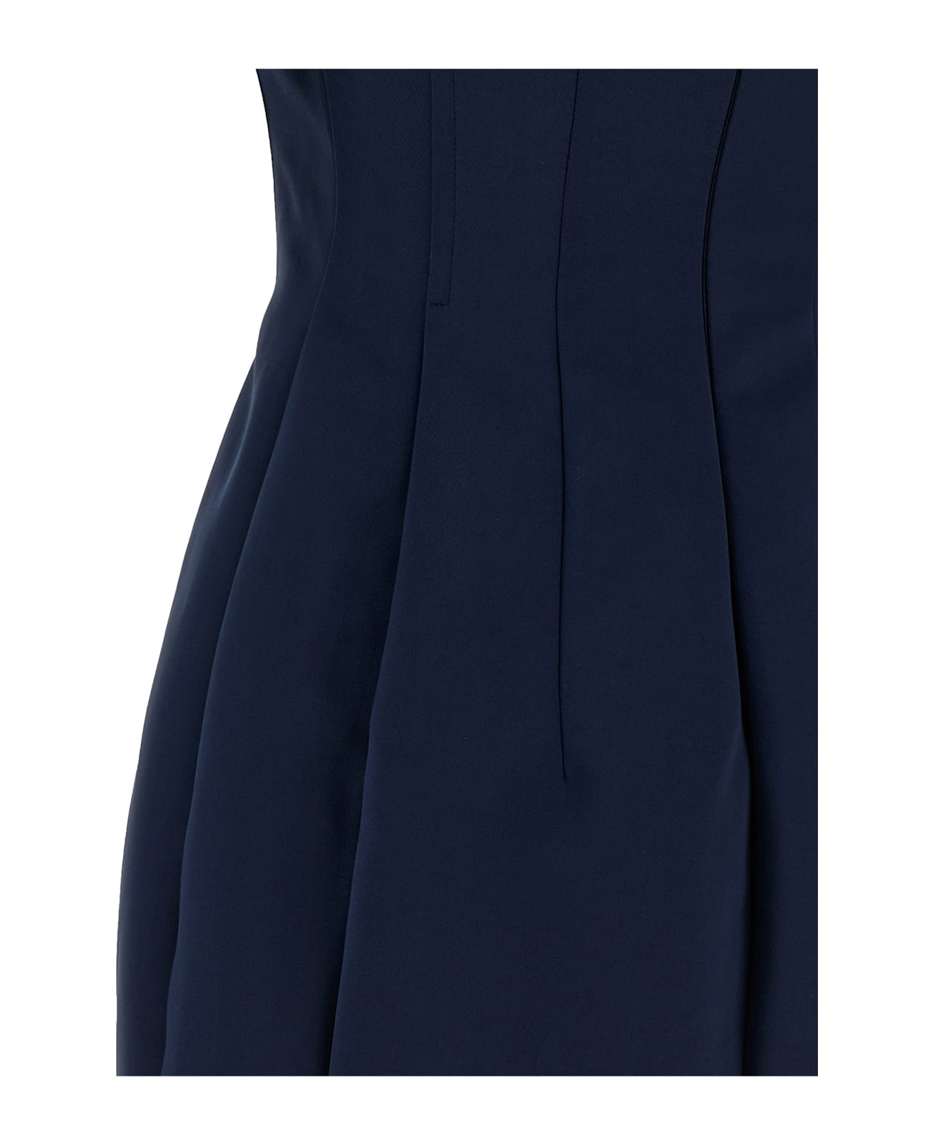 Elisabetta Franchi Floral Mini Dress - Blue