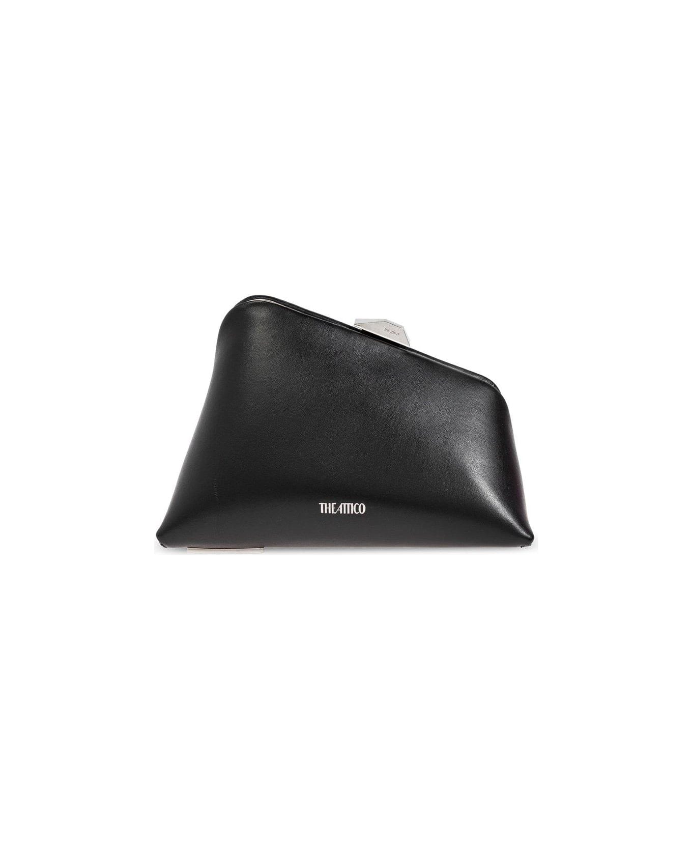 The Attico Midnight Clutch Bag - Black