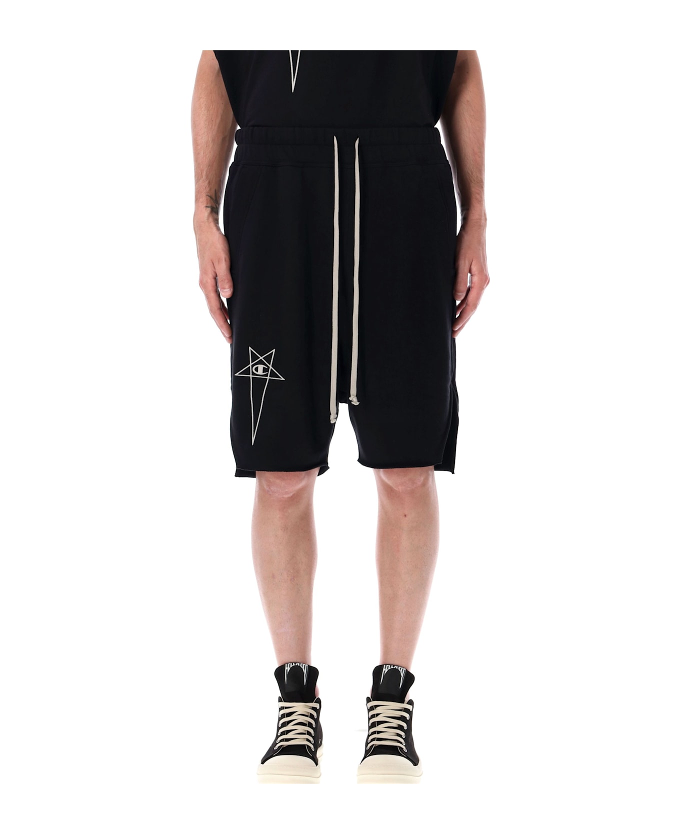 Rick Owens x Champion Beveled Pods - BLACK