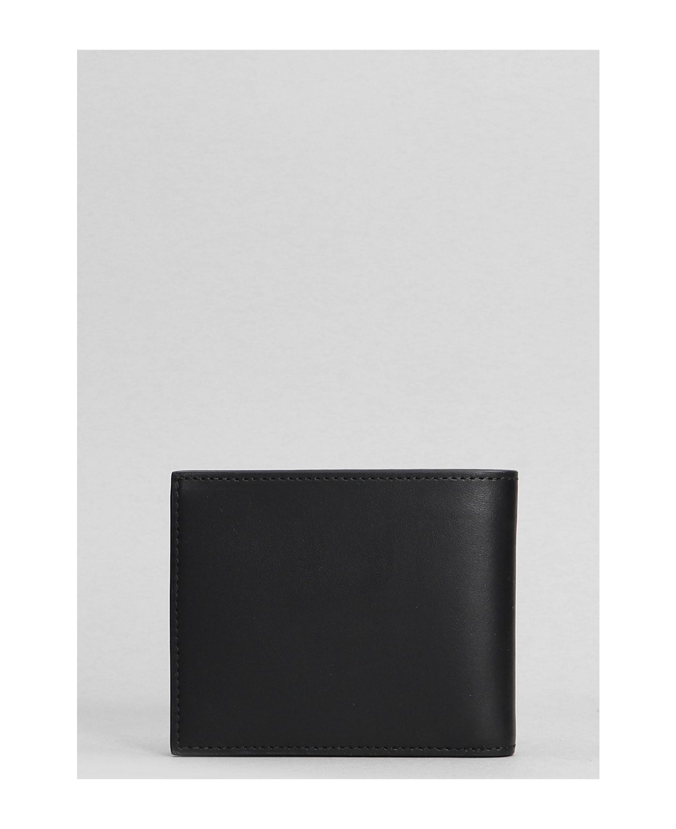 Off-White Wallet In Black Leather - black