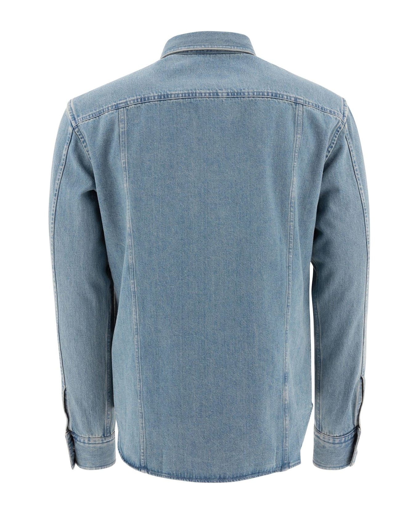 Tom Ford Button-up Denim Shirt - Blue