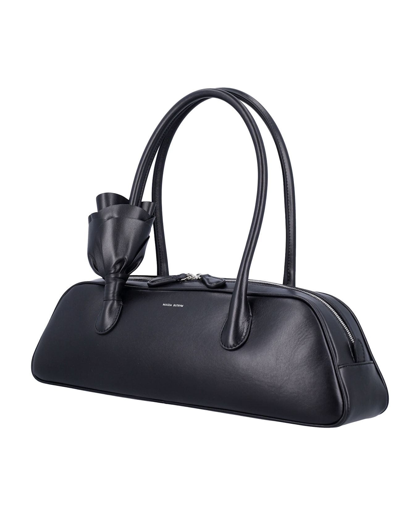 Magda Butrym Brigitte Trapeze Bag - BLACK