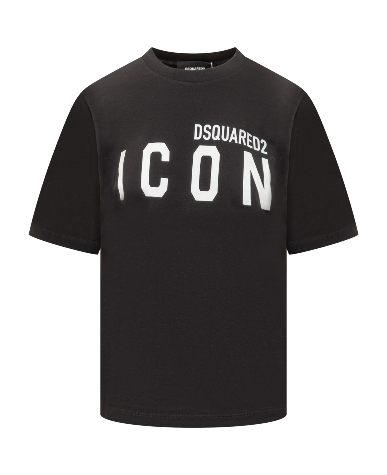 Dsquared2 Icon Crew-neck T-shirt - BLACK-WHITE