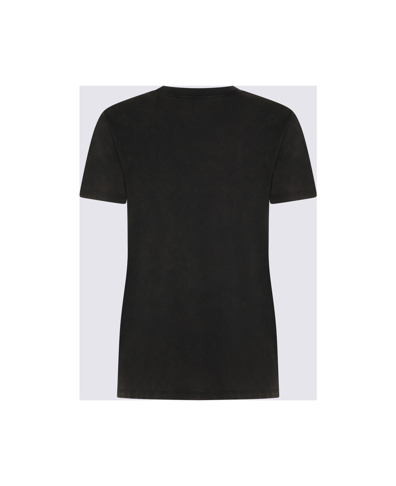Marant Étoile Black Cotton T-shirt - OFF-BLACK