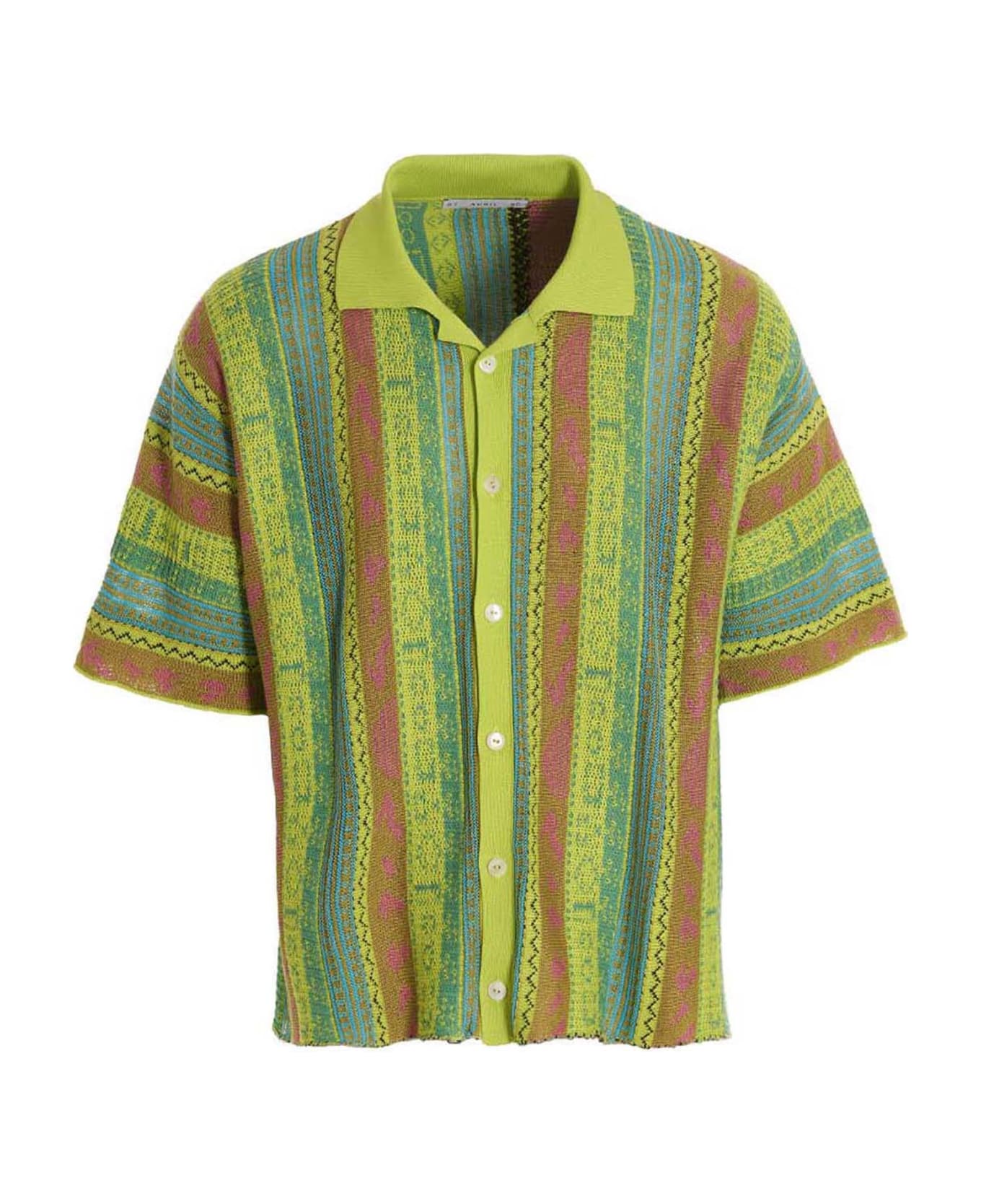 Avril8790 Jacquard Shirt - Multicolor
