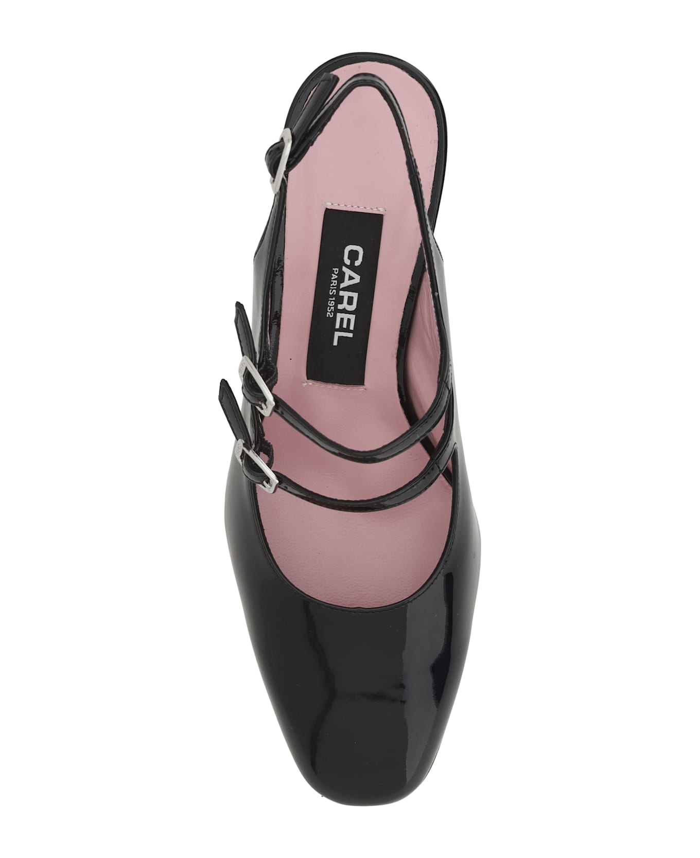 Carel Banana Pumps - Vernis Noir