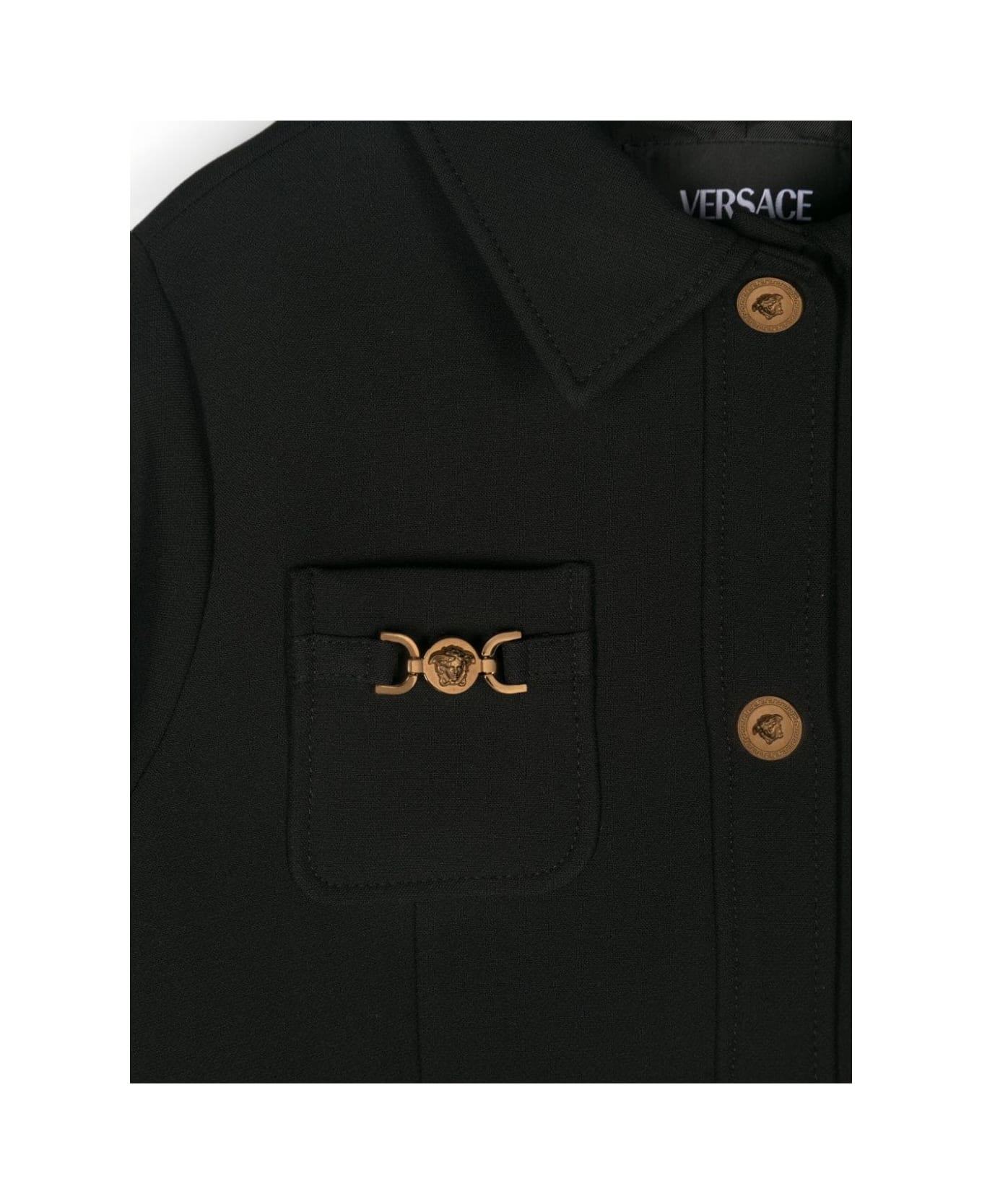 Versace Black Girl Jacket - Black