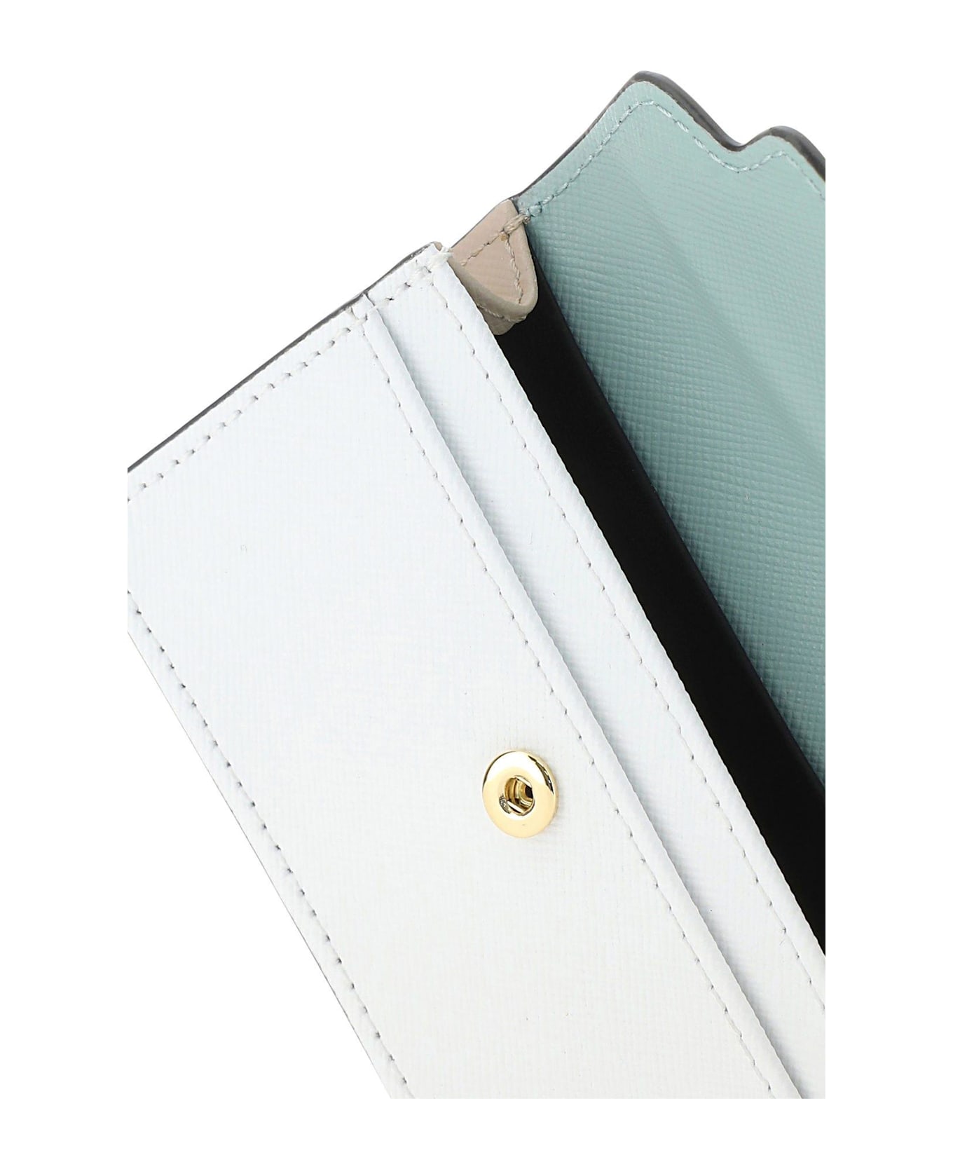 Marni Multicolor Leather Business Card Holder - Z120N