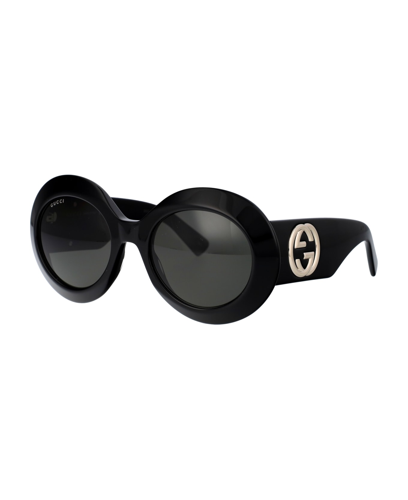 Gucci Eyewear Gg1647s Sunglasses - 007 BLACK BLACK GREY