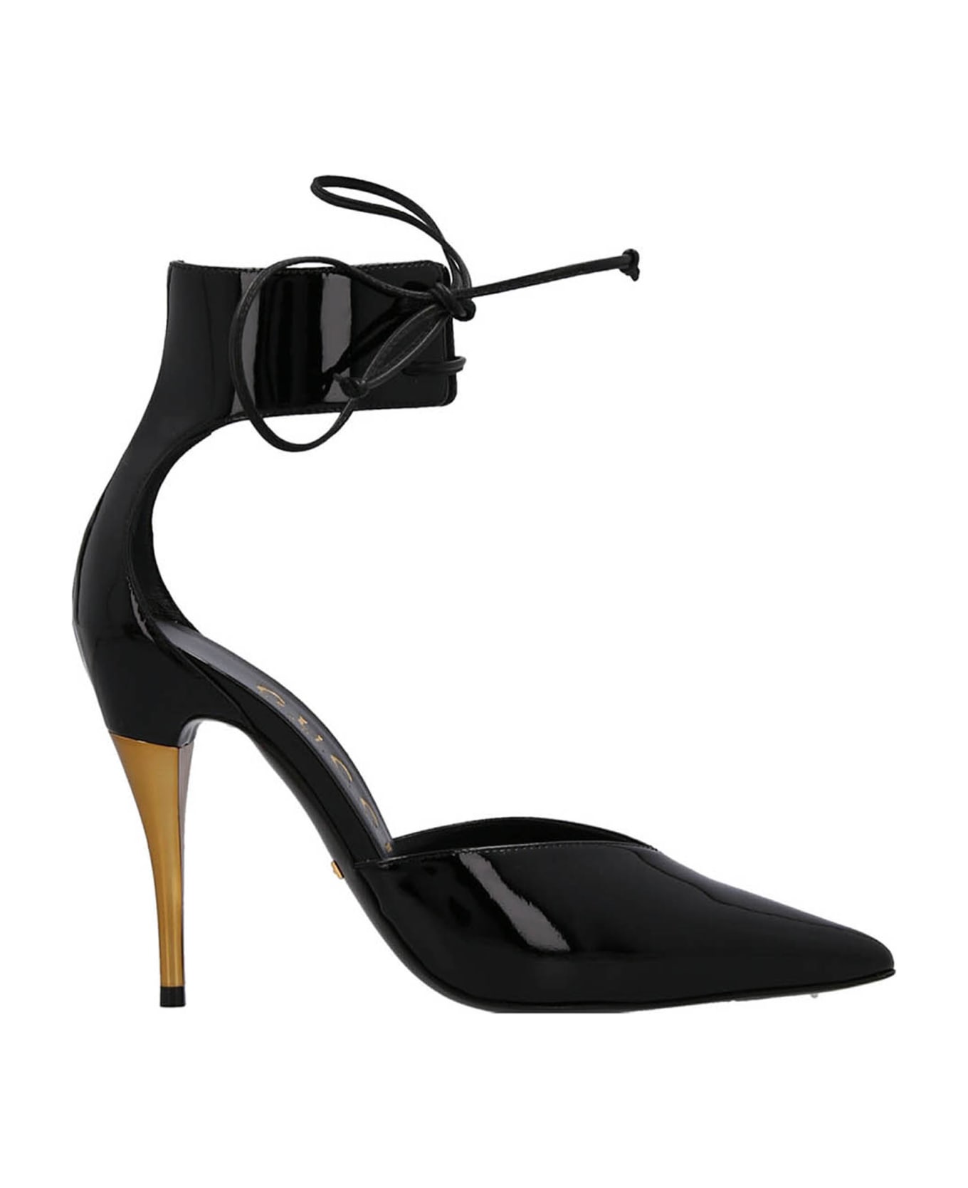 Gucci Painted Pumps - Black  