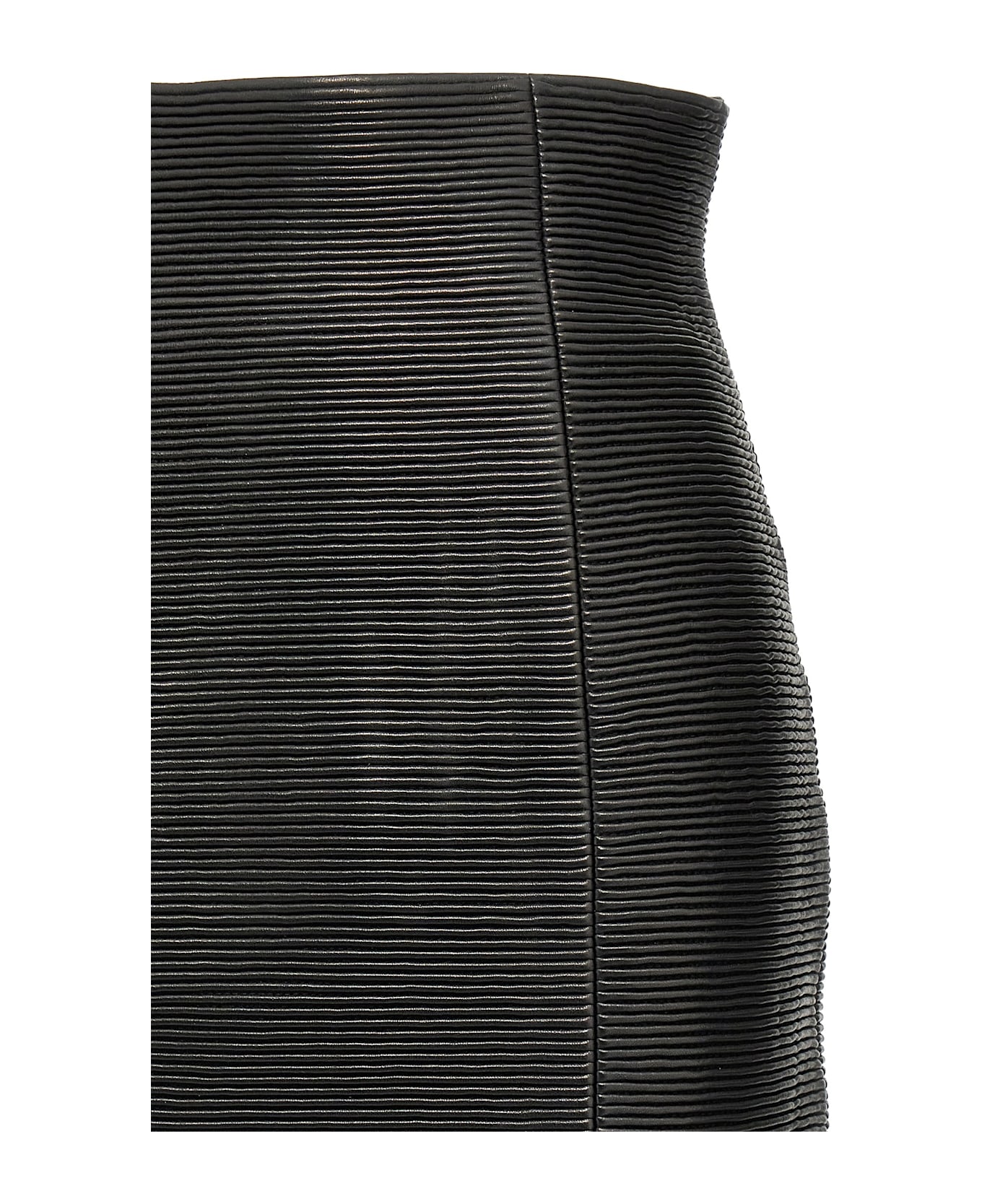 Balmain 
hw Rolled
 Skirt - Black  