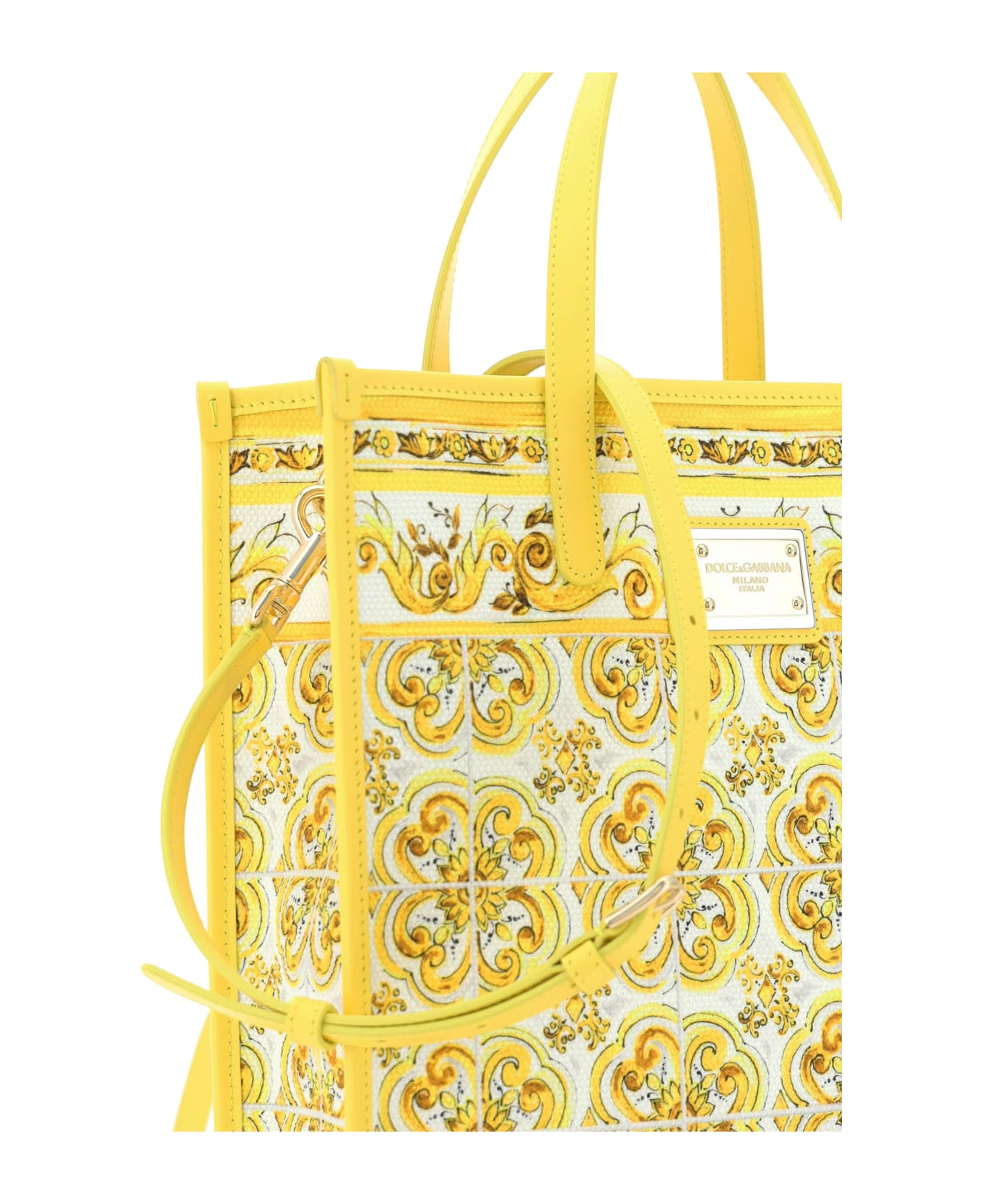 Dolce & Gabbana Shopping Shoulder Bag - Giallo