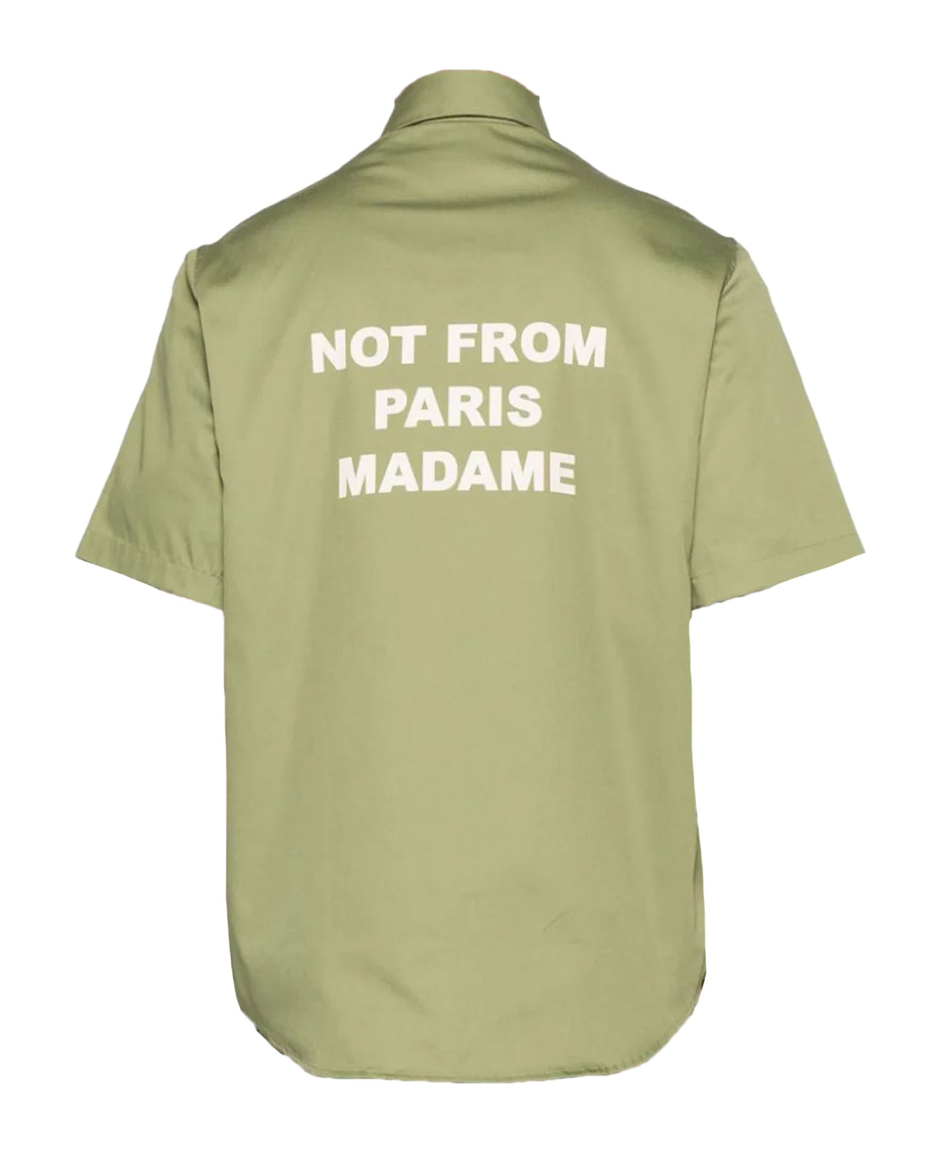 Drôle de Monsieur Drole De Monsieur Shirts Green - Green シャツ