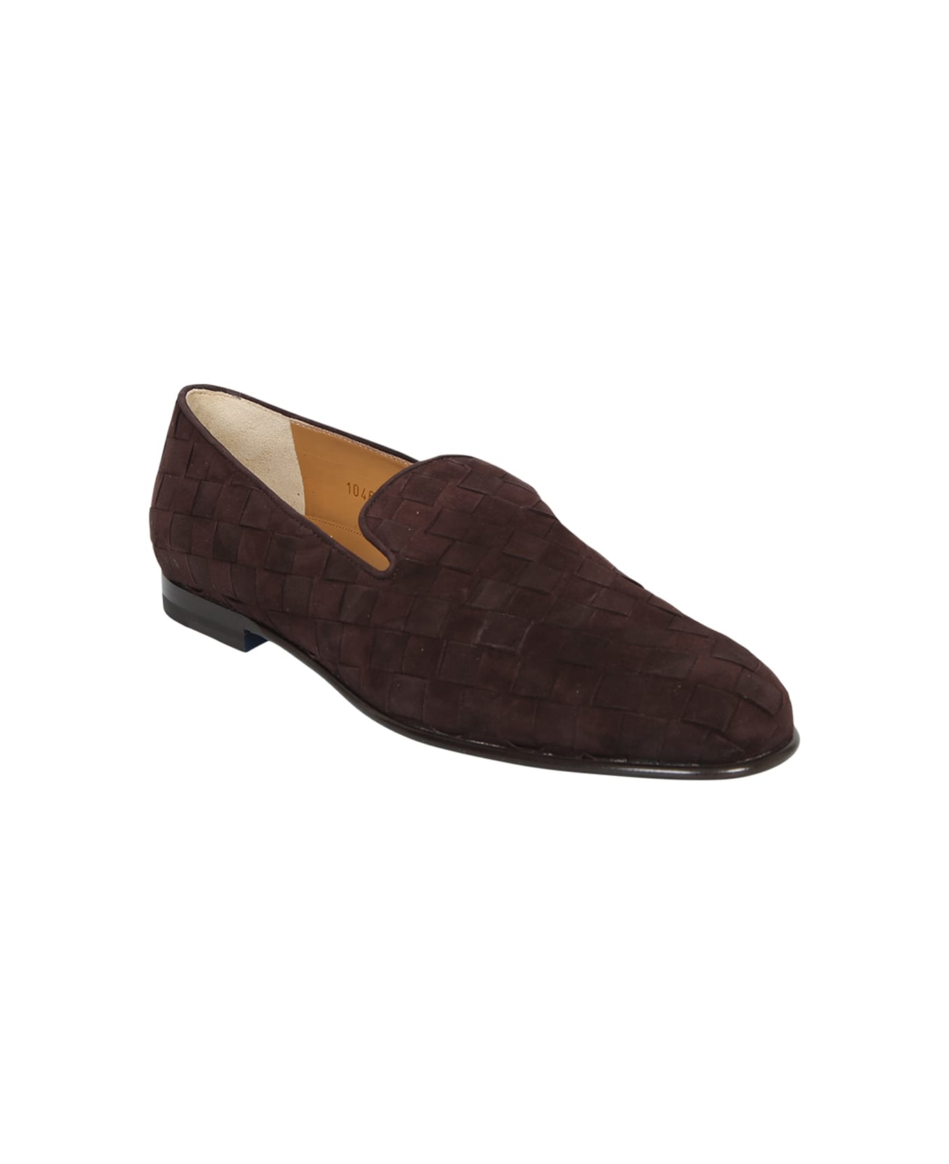 Lardini Brown Suede Loafers - Brown ローファー＆デッキシューズ