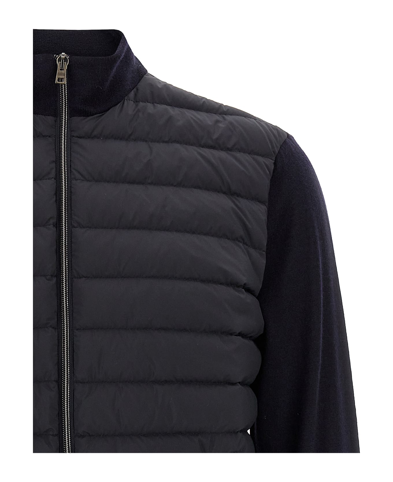 Herno Combination Down Jacket - Blue