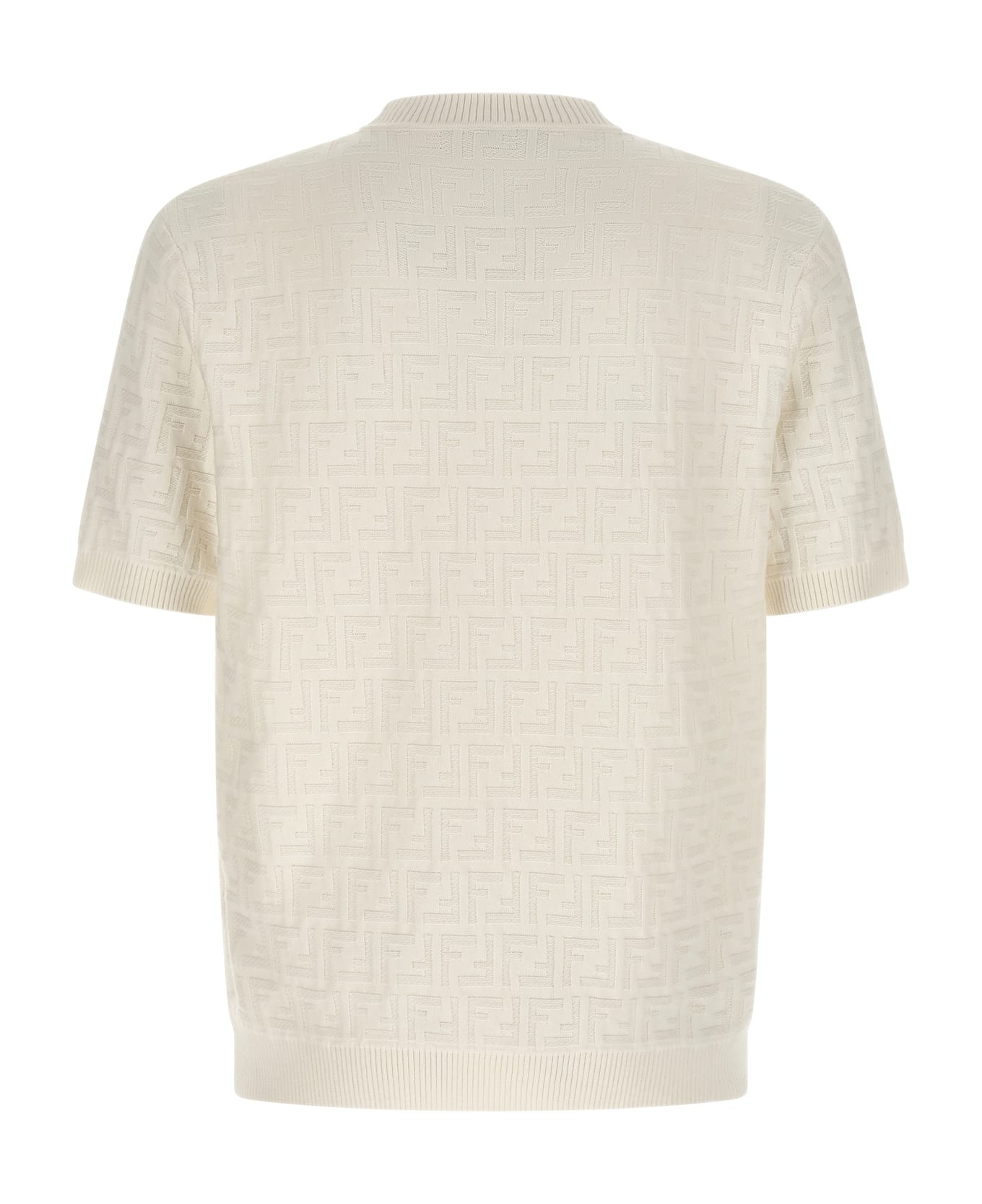 Fendi 'ff' Sweater - White