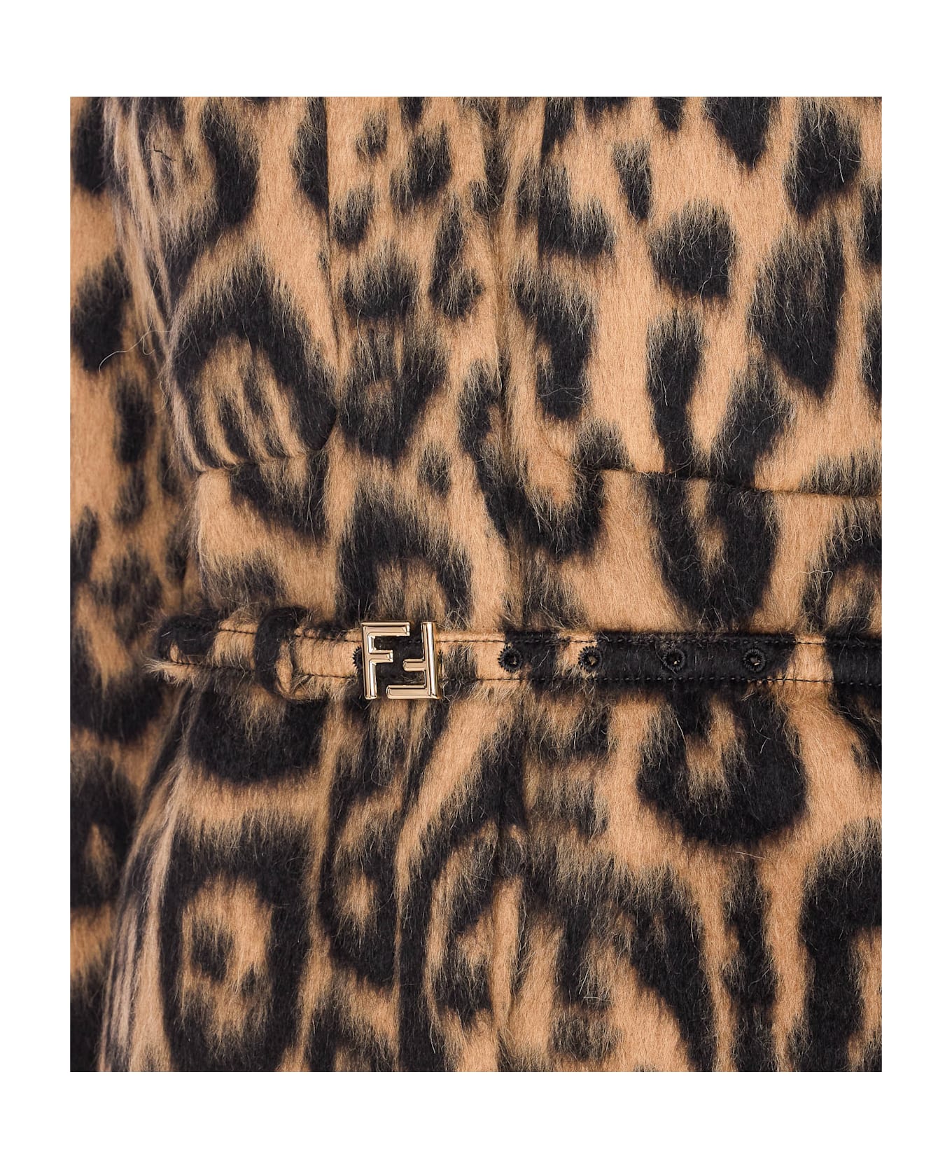Fendi Leo Allover Stamp Go To Jacket - Brown