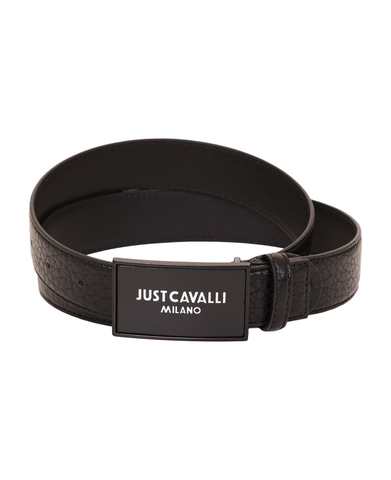 Roberto Cavalli Just Cavalli Mens' Belt - Black