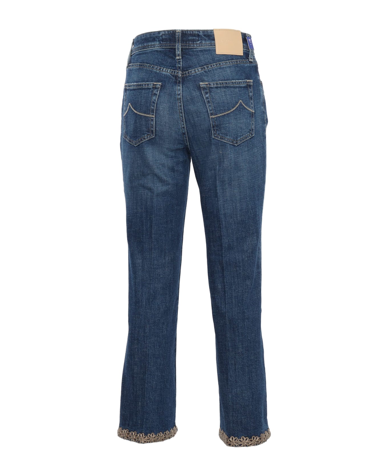 Jacob Cohen Cropped Jeans - BLUE