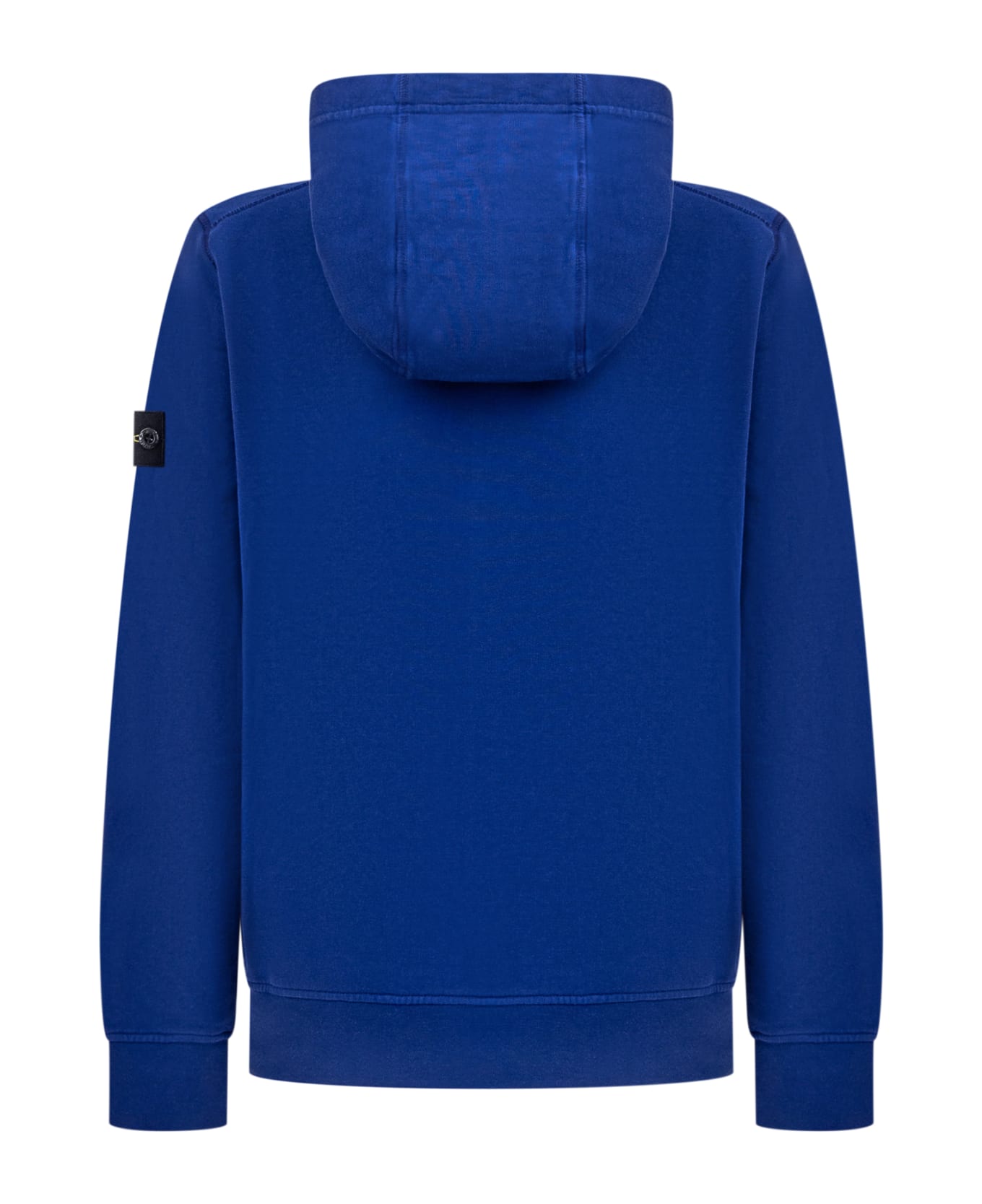 Stone Island Junior Logo Sweatshirt - BRIGHT BLUE ニットウェア＆スウェットシャツ
