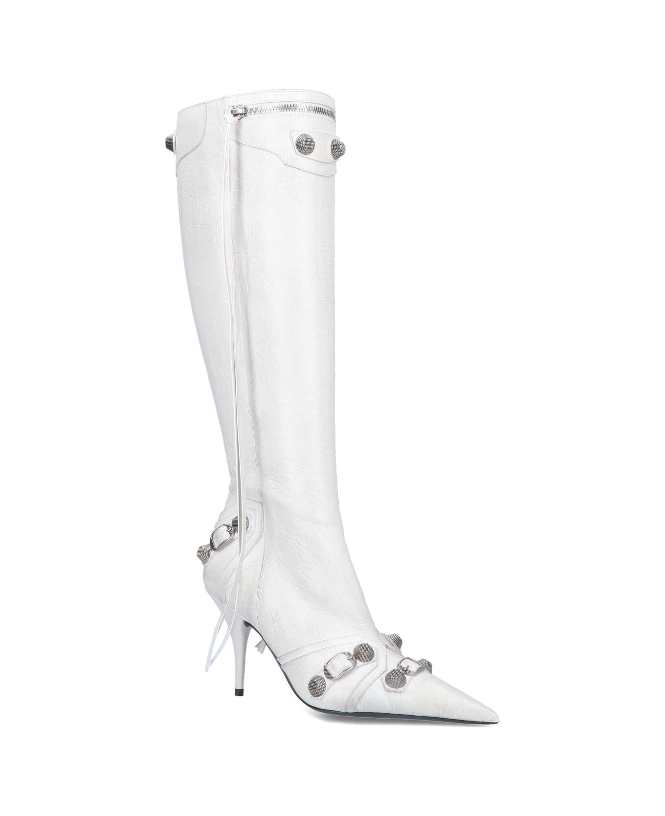Balenciaga Cagole Boots - White ブーツ