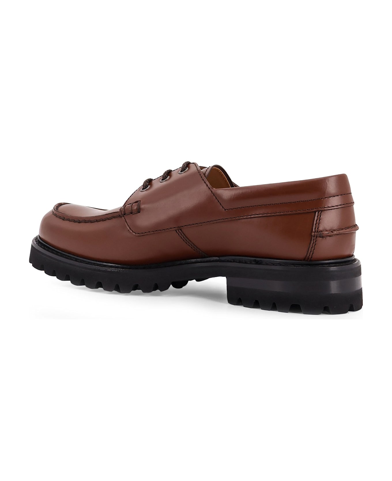 Church's Leather Lace Up Shoes - BURNT