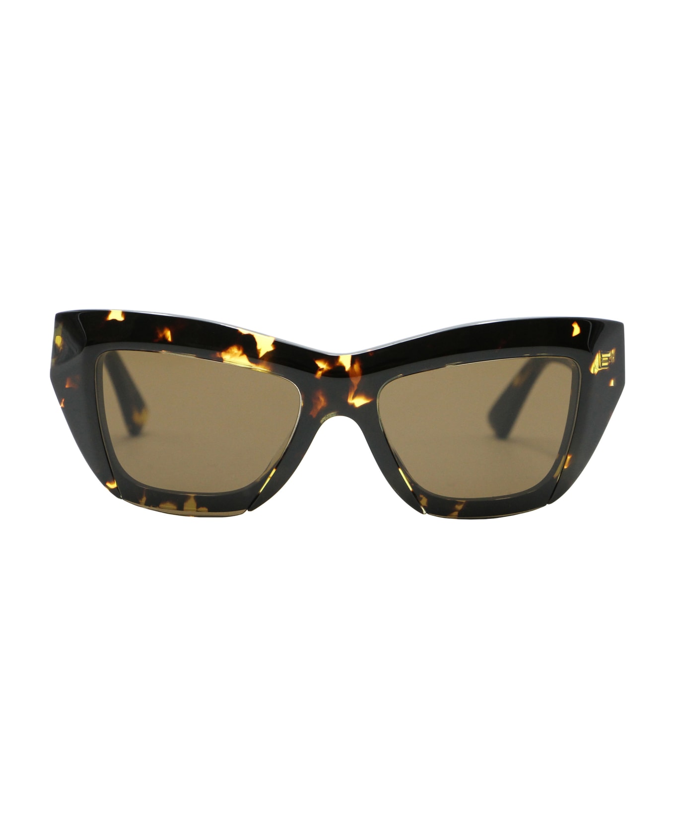 Bottega Veneta Cat-eye Sunglasses - brown