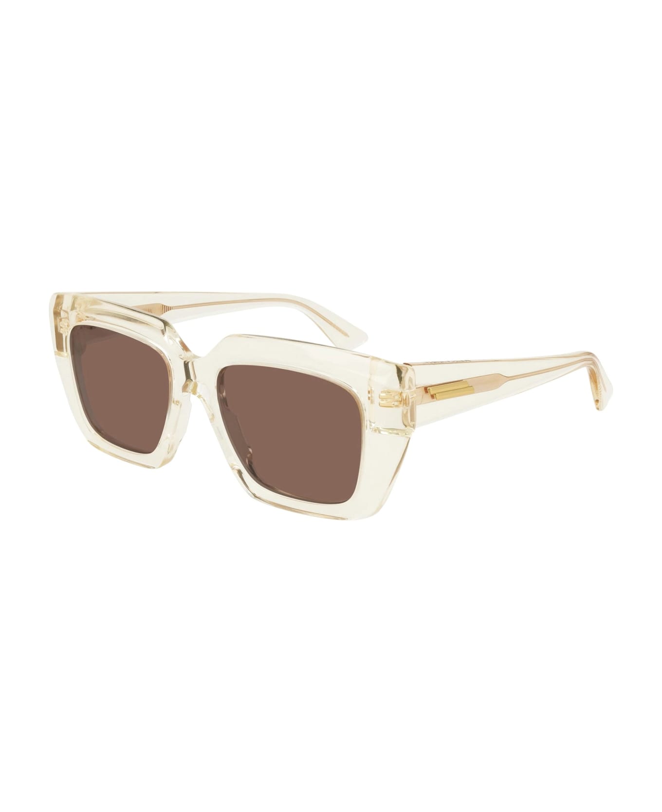 Bottega Veneta Eyewear Bv1030s-004 - Beige Sunglasses - beige