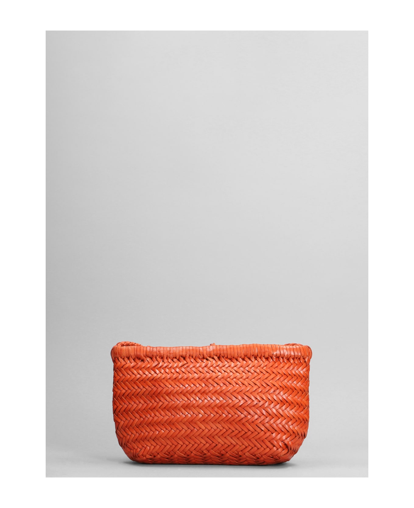 Dragon Diffusion Minsu Shoulder Bag In Orange Leather - orange