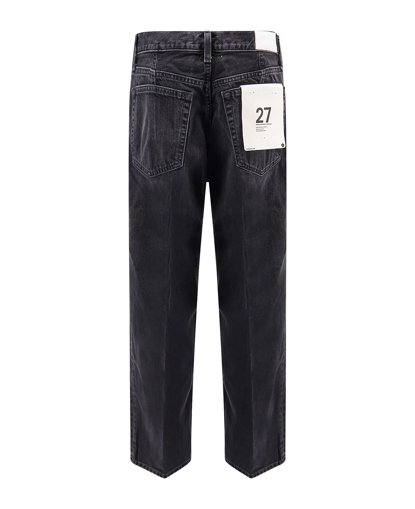 RE/DONE The Ollie Black Denim Jeans - Grey