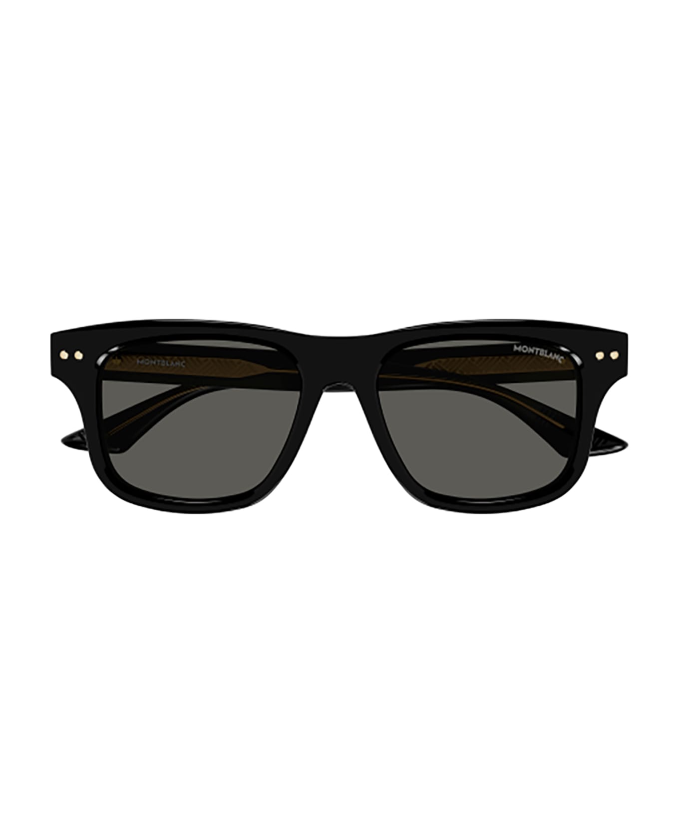 Montblanc MB0319S Sunglasses - Black Black Smoke サングラス