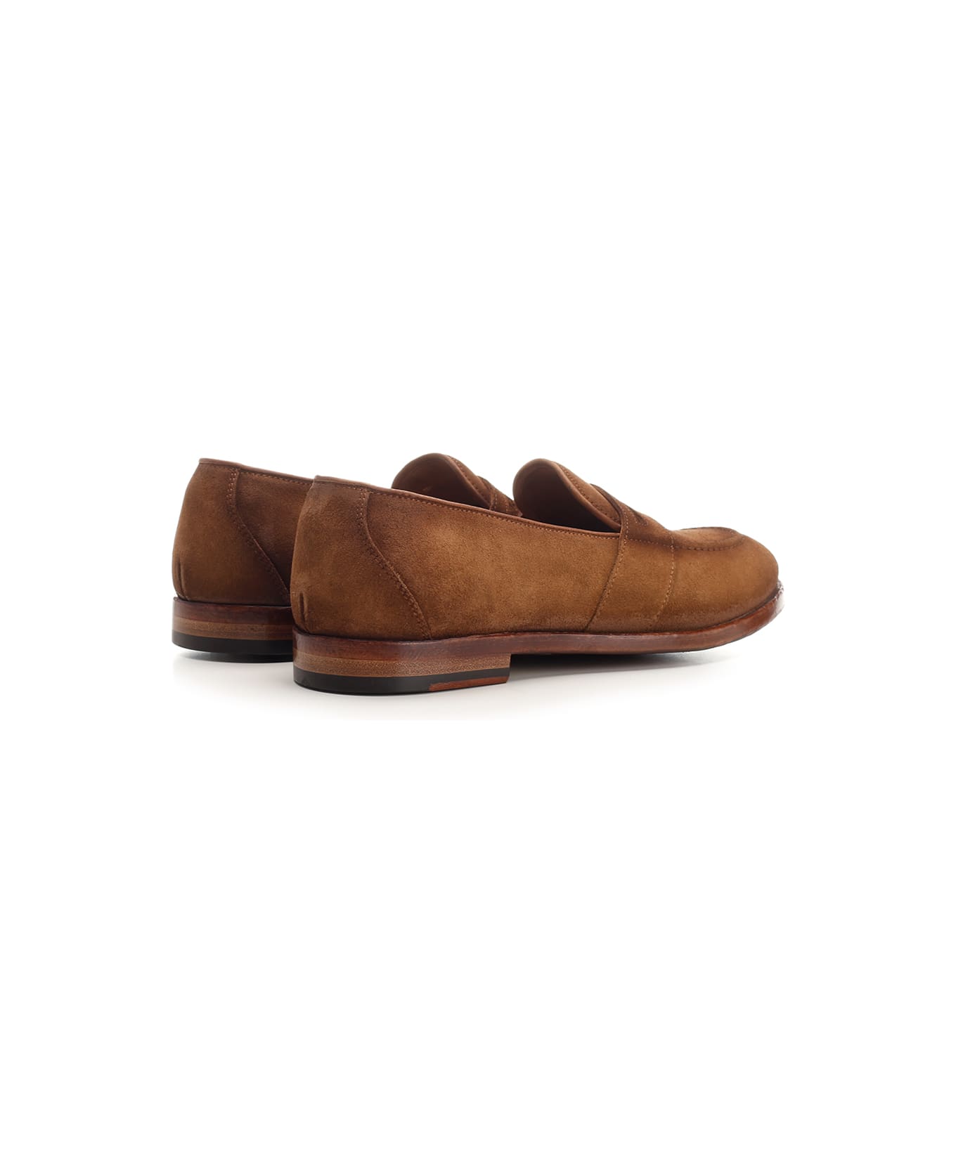 Officine Creative "temple 016" Suede Loafer - Brown