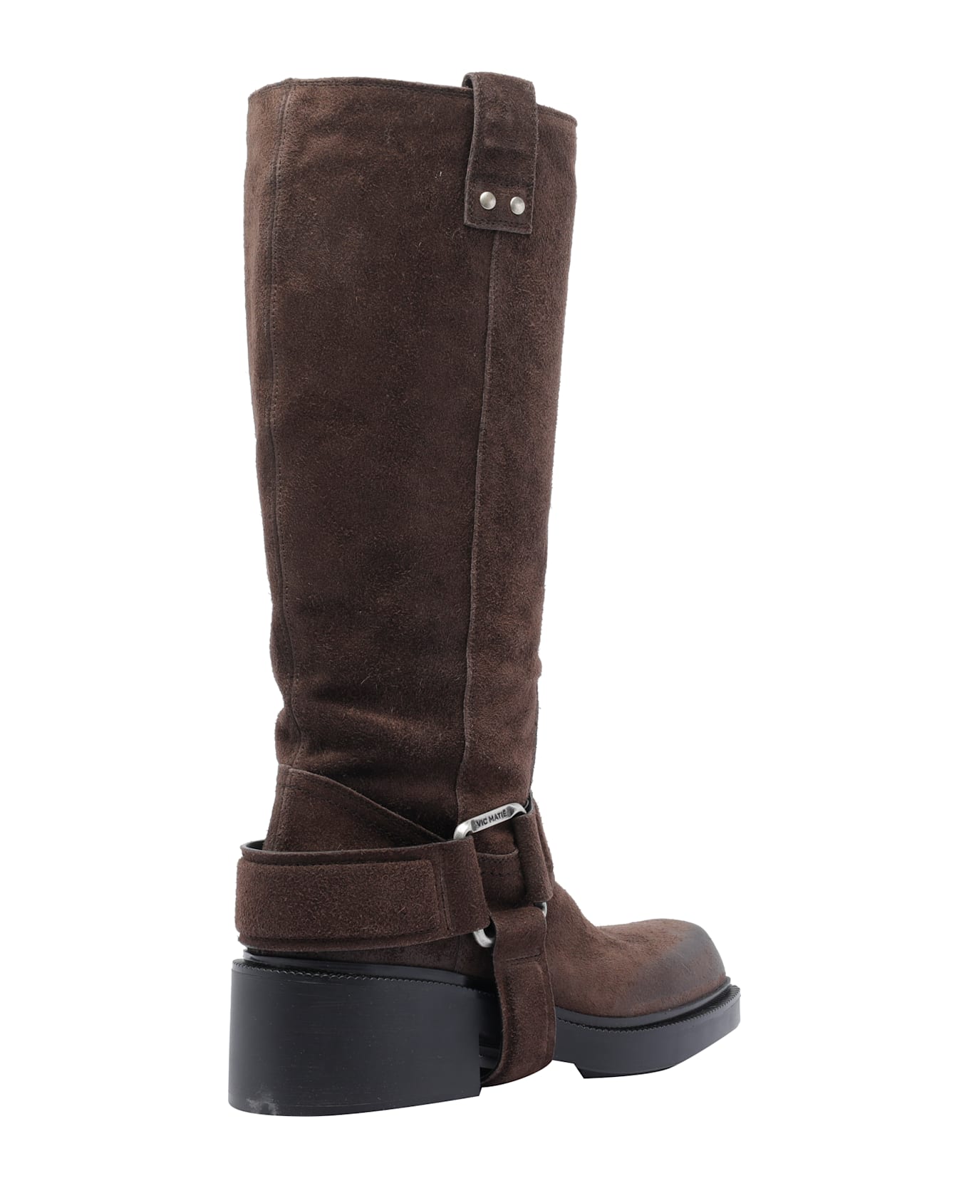 Vic Matié Saddle Booties - Brown
